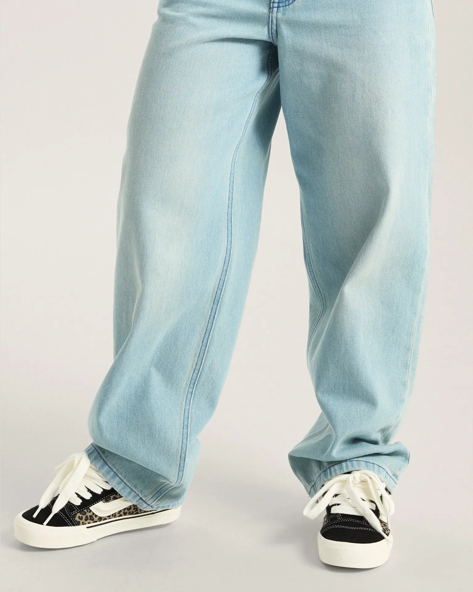 VANS Knu Skool black leopard Cipő VN000D756I71 - 5