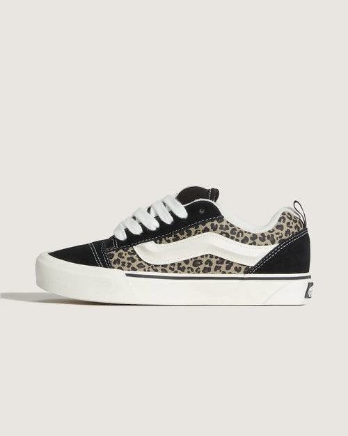 VANS Knu Skool black leopard Cipő VN000D756I71 - 1