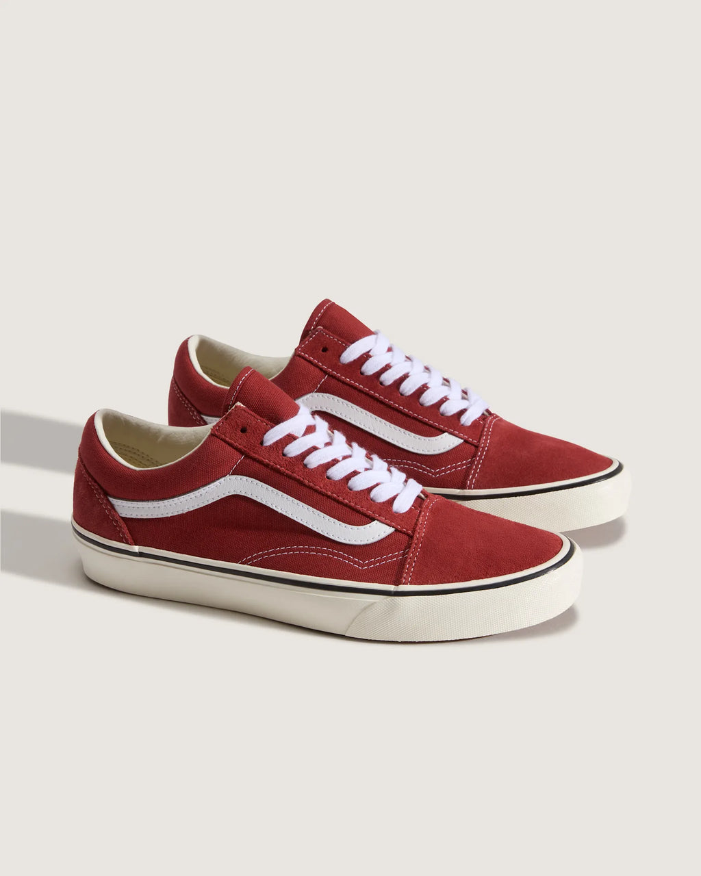 Vans Old Skool DUCK CANVAS Poppy Ember Red Cipő VN000D7ZGWR1 - 2