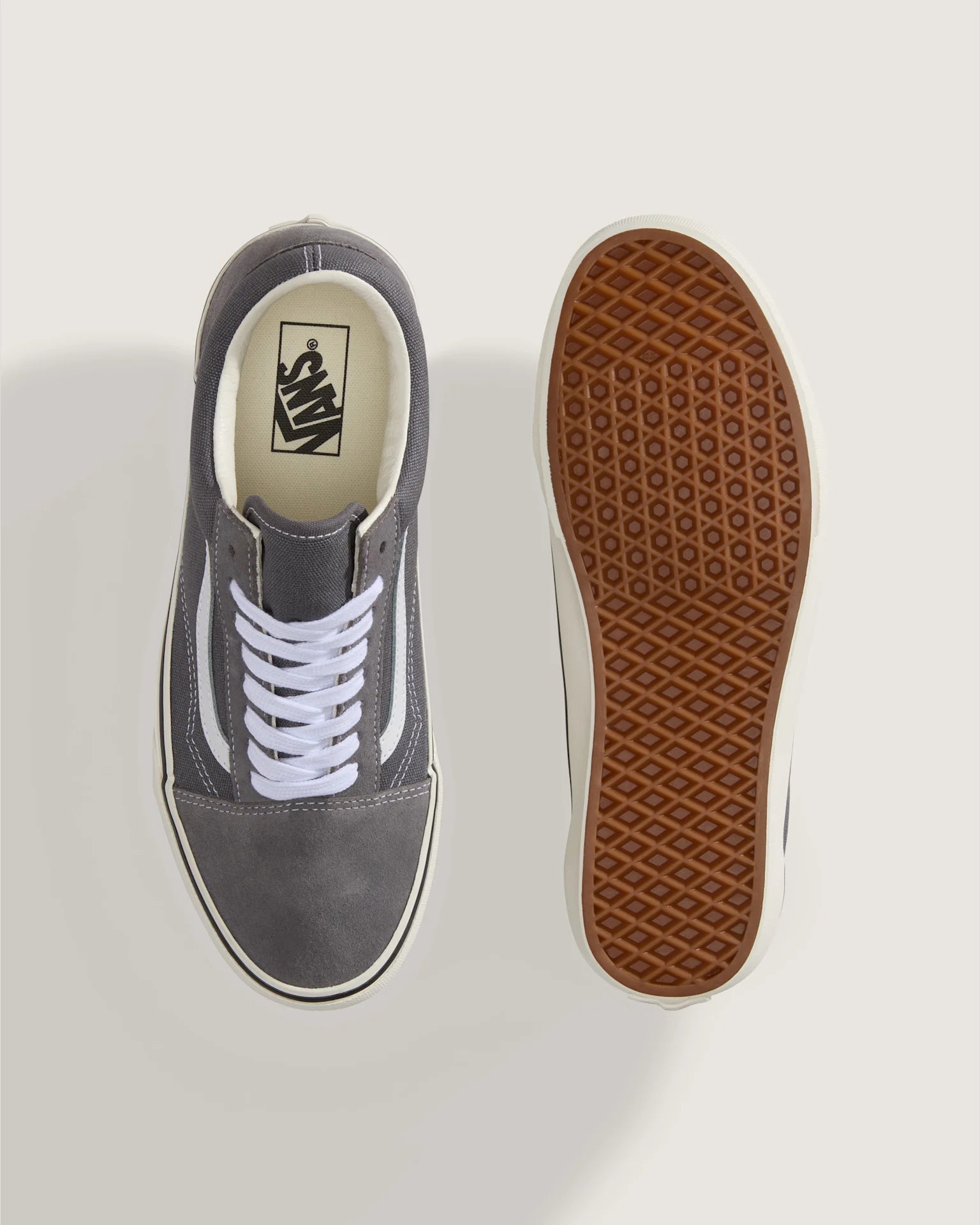 Vans Old Skool DUCK CANVAS Pewter Cipő VN000D7ZPWT1 - 3