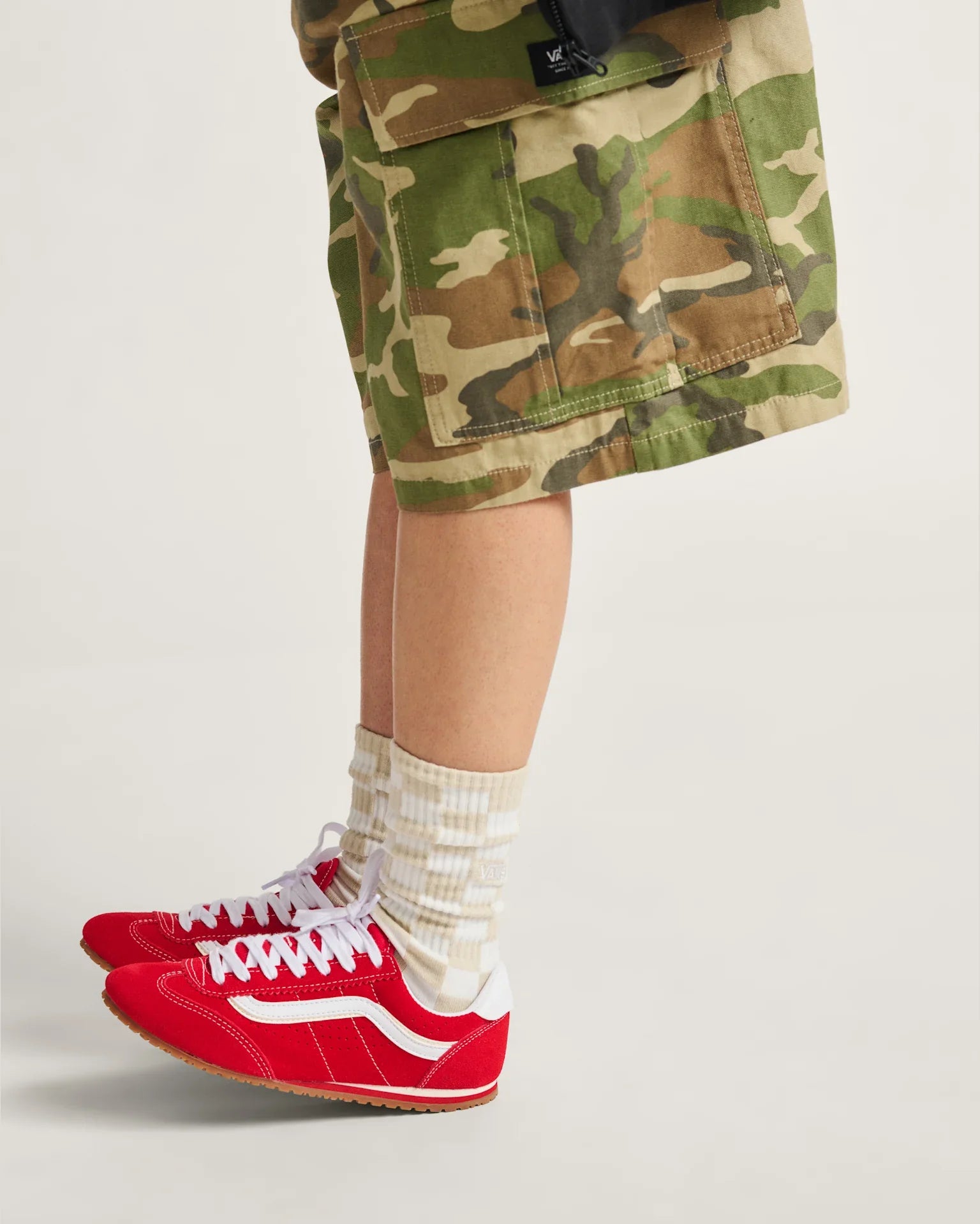 VANS Super Lowpro RACING RED Cipő kép 2