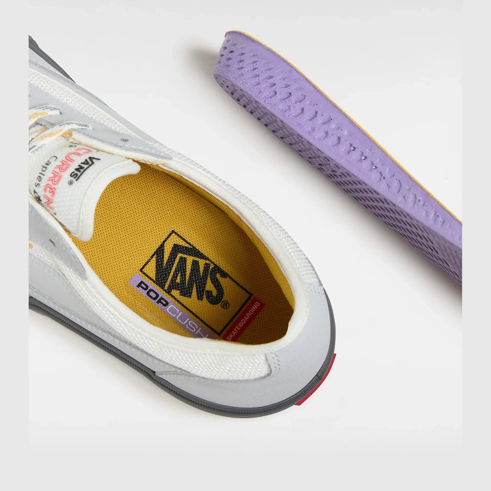 VANS Skate Curren Caples GREY Cipő kép 5