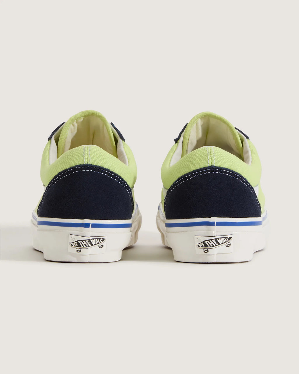 VANS LX Old Skool NINETIES Navy/Lime Cipő VN000D9JEZR1 - 4
