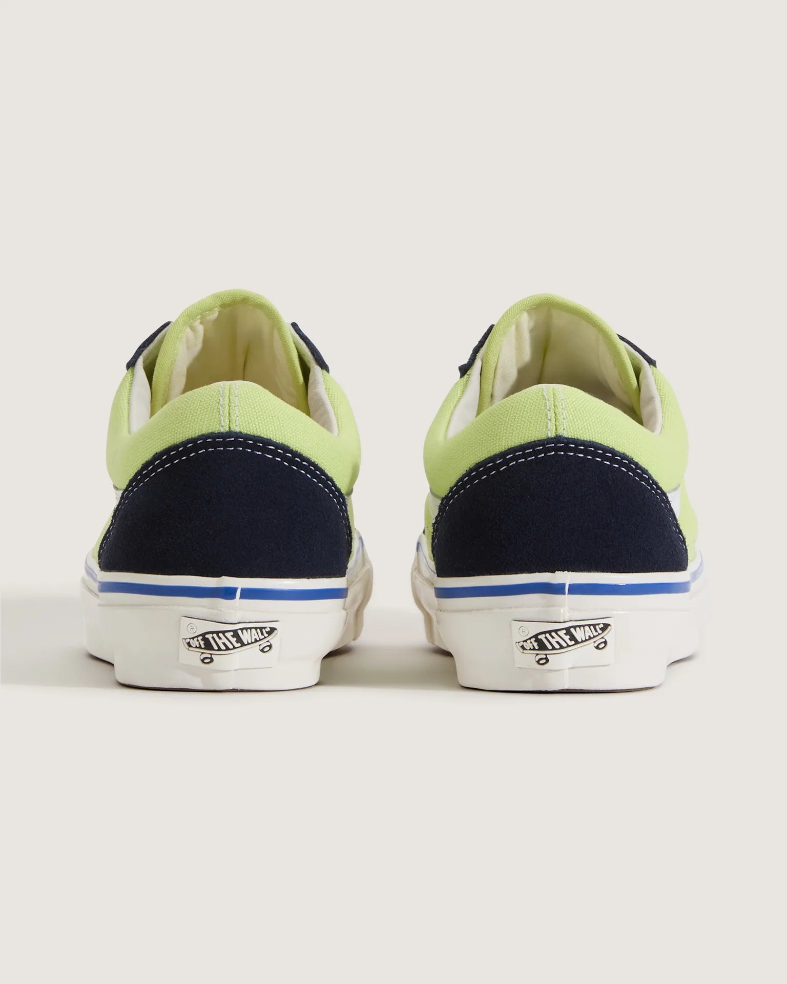 VANS LX Old Skool NINETIES Navy/Lime Cipő VN000D9JEZR1 - 4