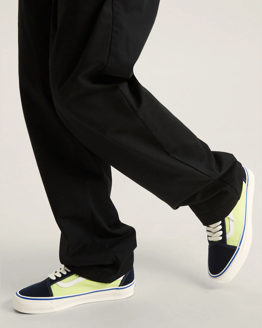 VANS LX Old Skool NINETIES Navy/Lime Cipő VN000D9JEZR1 - 5