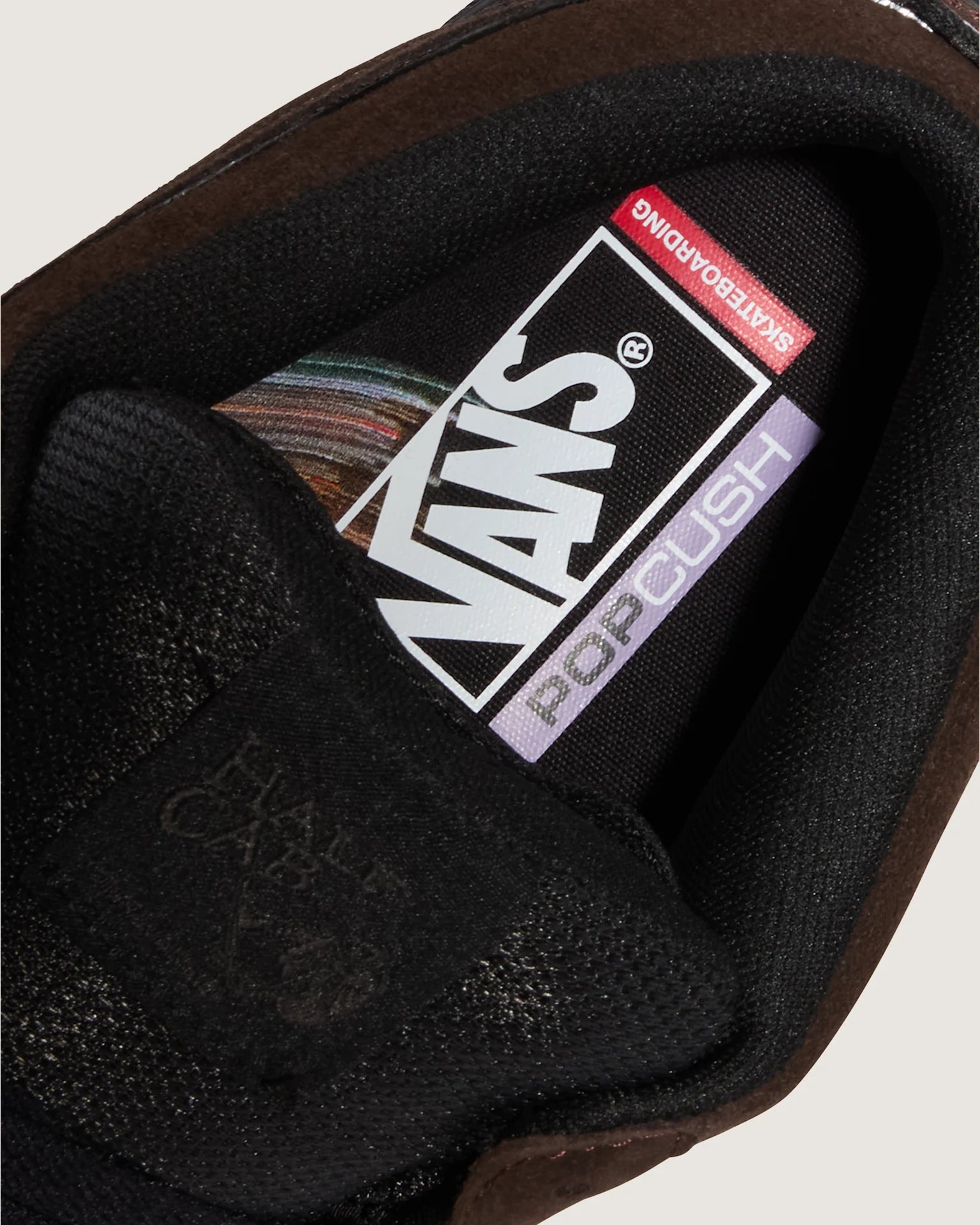 VANS Skate Half Cab Wafflecup Rizzo Brown/Black Cipő VN000D9ZY491 - 7