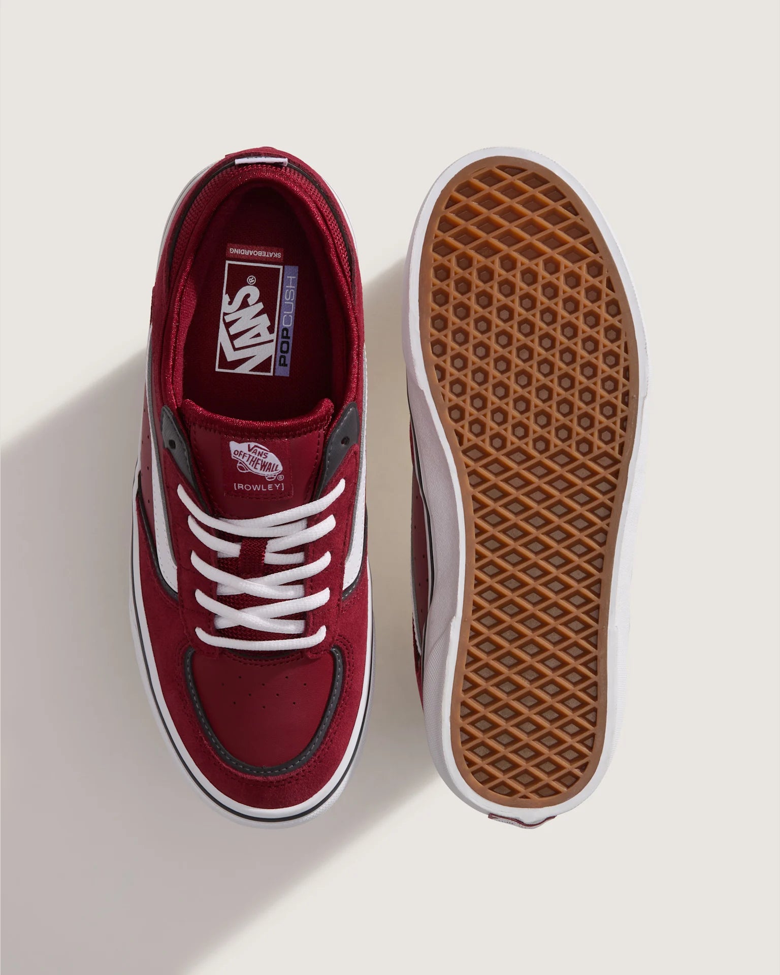 VANS Skate Rowley Bordeaux Cipő VN000DA2BRD1 - 3