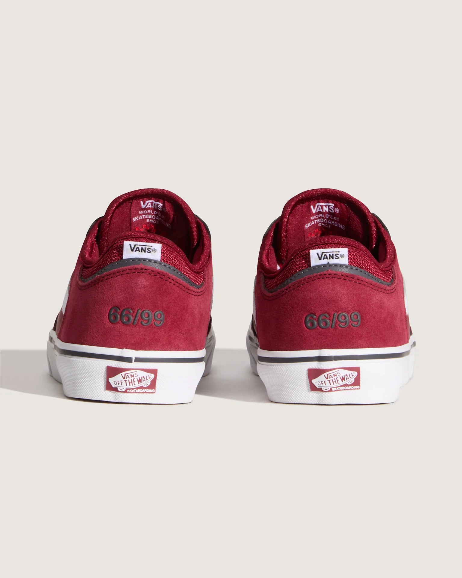 VANS Skate Rowley Bordeaux Cipő VN000DA2BRD1 - 4