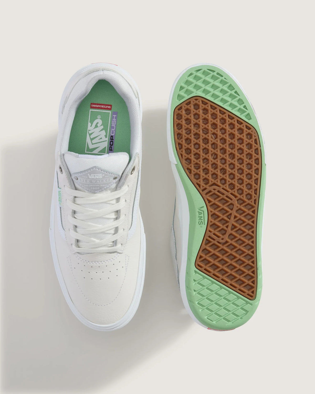 Vans Skate Kyle Walker Wafflecup WHITE/MINT VN000DA4D7U1 - 3