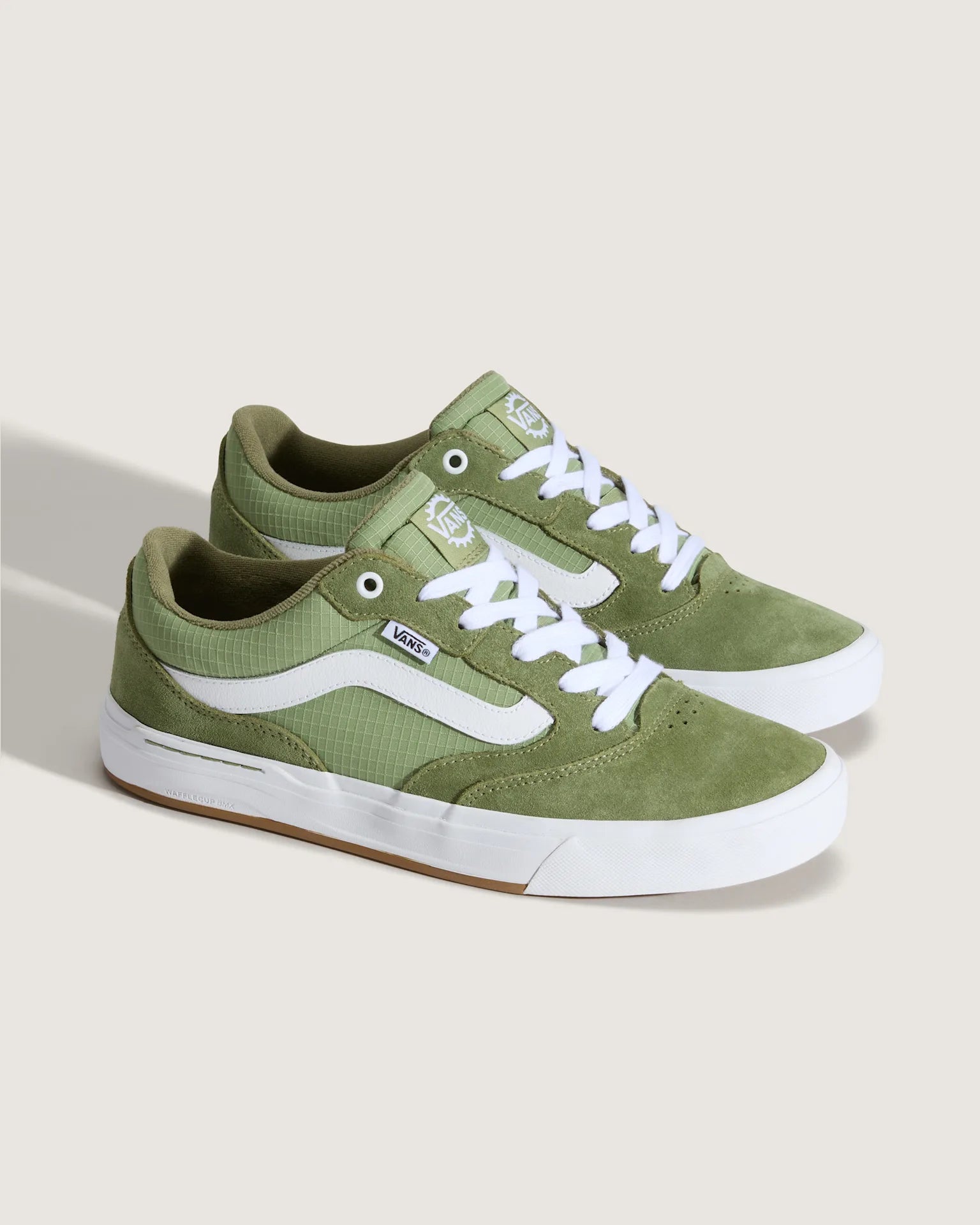 VANS BMX Proof Wafflecup OLIVE/WHITE Cipő VN000DCGY331 - 1