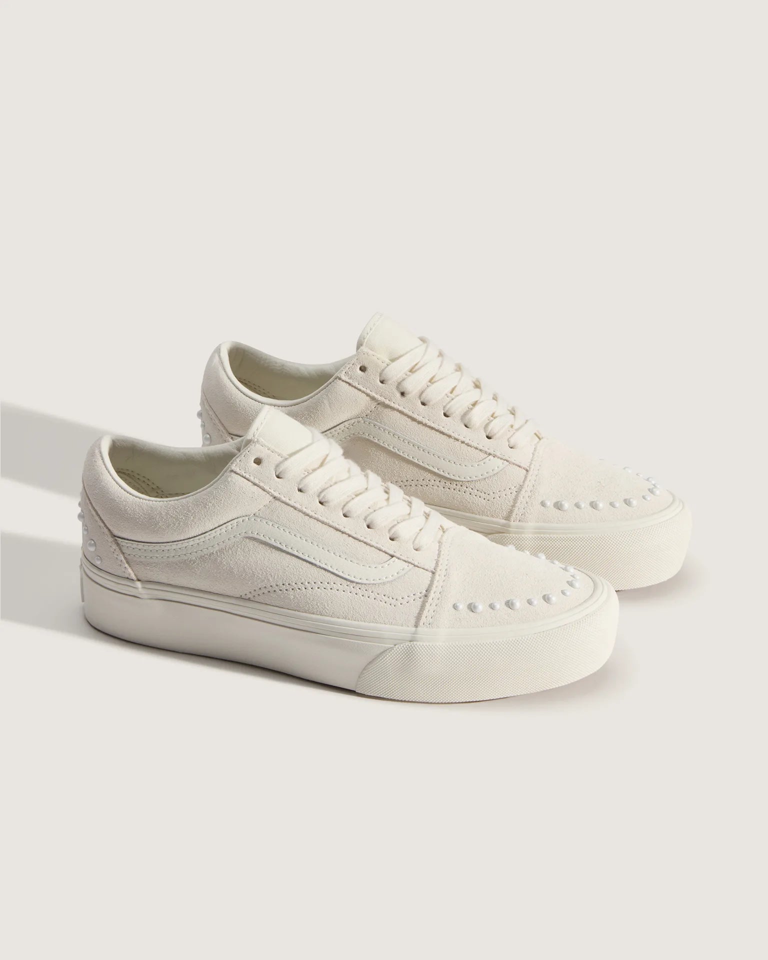 VANS Old Skool Platform Pearls MARSHMALLOW Cipő VN000E87CCZ1 - 2