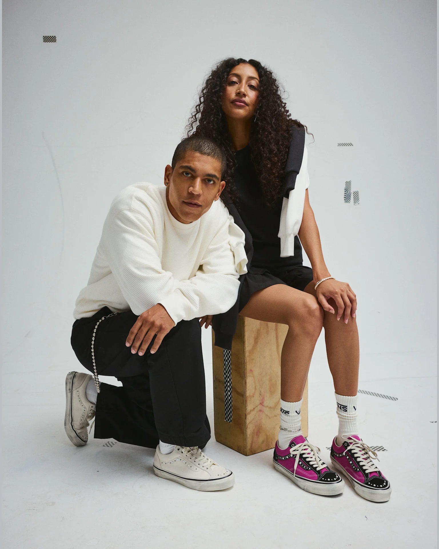 VANS LX Old Skool 36 Pearlized MARSHMALLOW VN000E8VCCZ Cipő 8