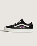 VANS Old Skool BLACK FLORAL Cipő VN000E8WF2B1 - 1