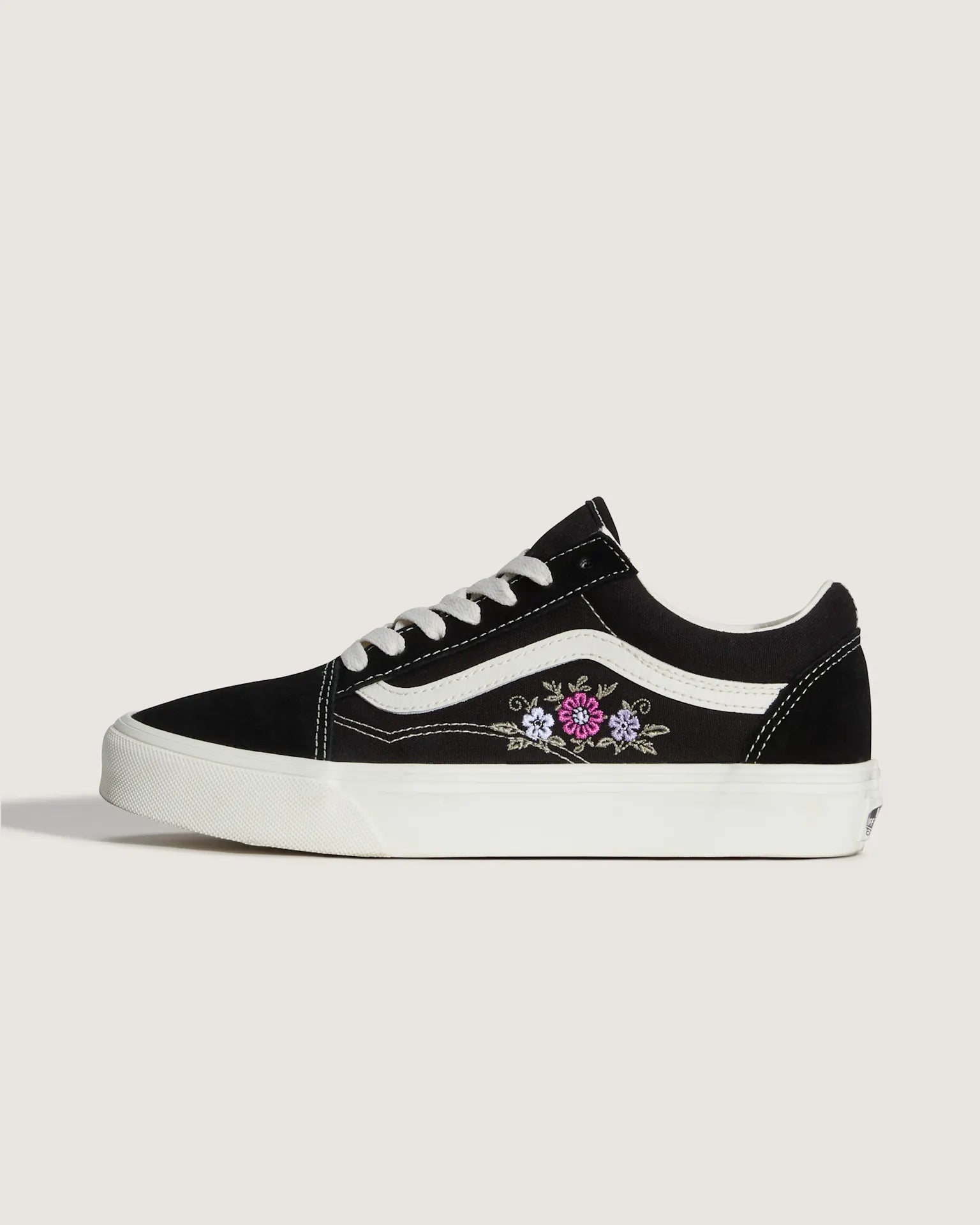 VANS Old Skool BLACK FLORAL Cipő VN000E8WF2B1 - 1