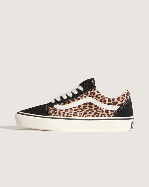 VANS Old Skool Black/Leopard Cipő VN000E8WYY61 - 1