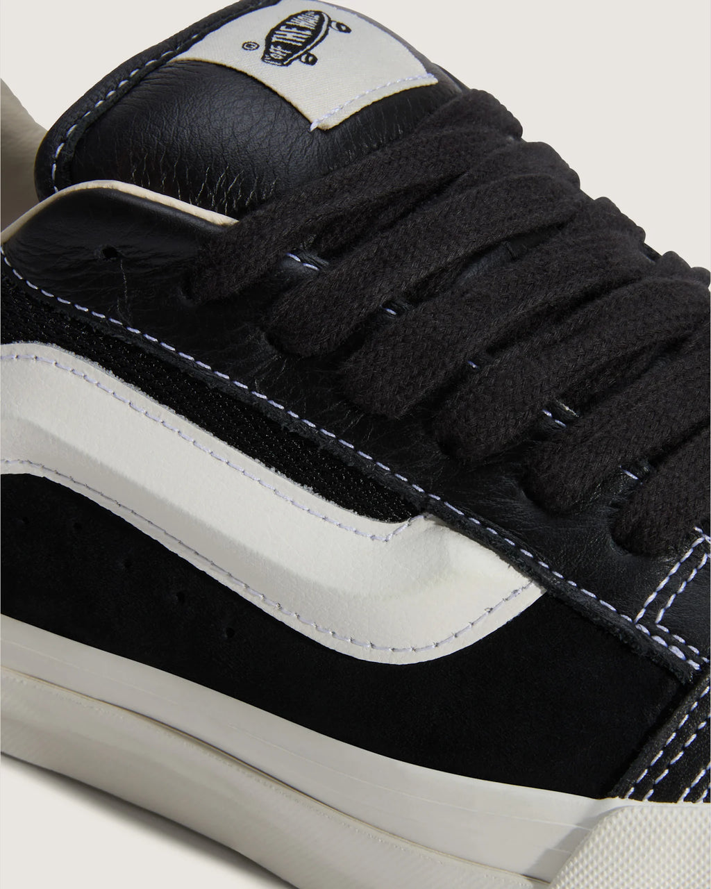 Vans LX Knu Skool LEATHER Black Cipő VN000EB5BLA1 - 6