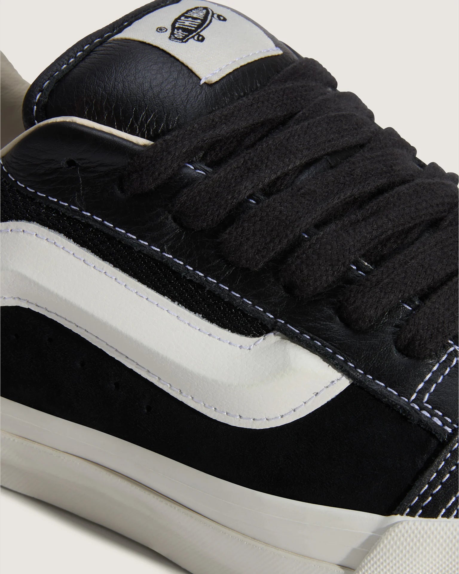Vans LX Knu Skool LEATHER Black Cipő VN000EB5BLA1 - 6