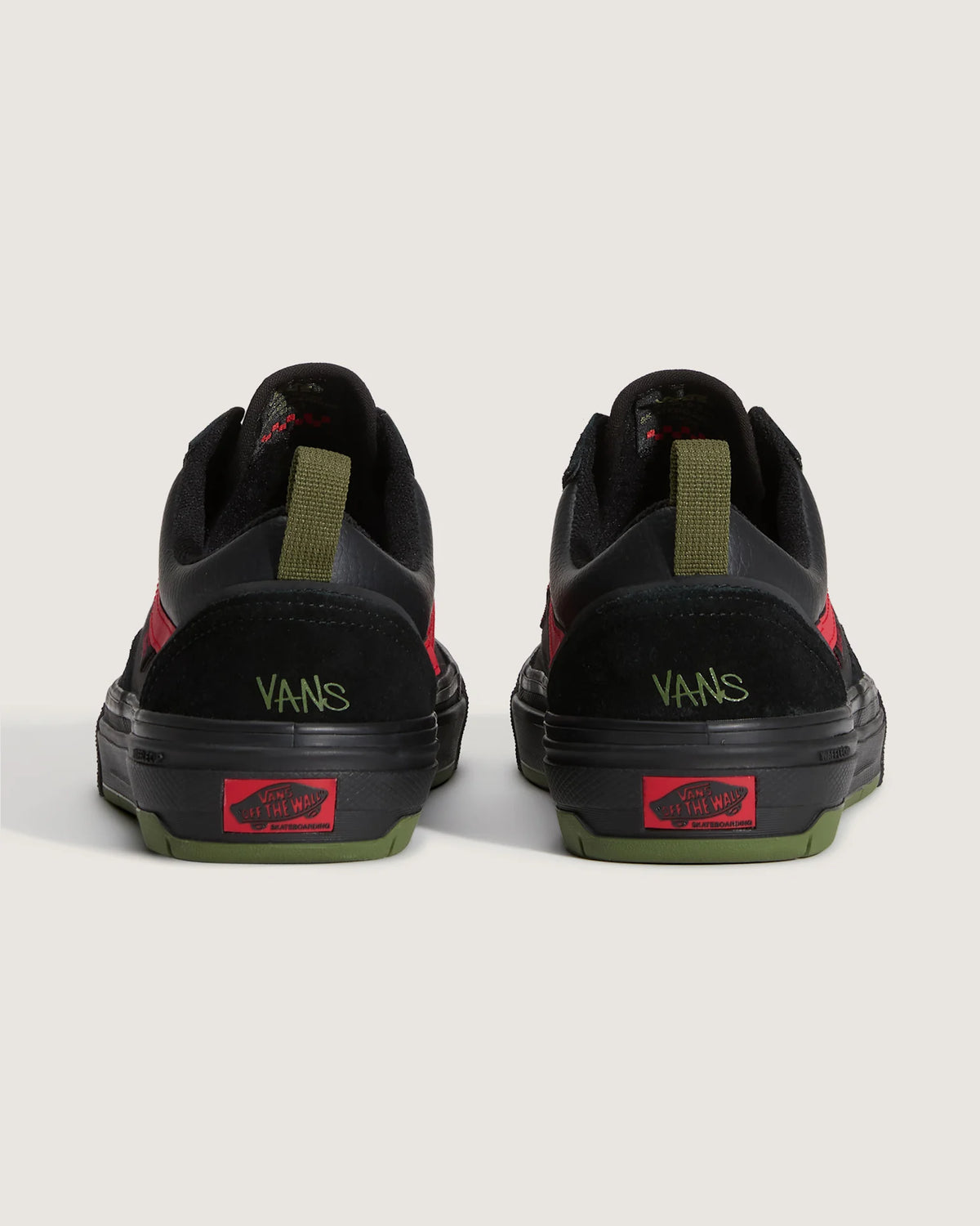 Vans Skate Old Skool Wafflecup Atiba Black/Green Cipő VN000EB7YJ71 - 4