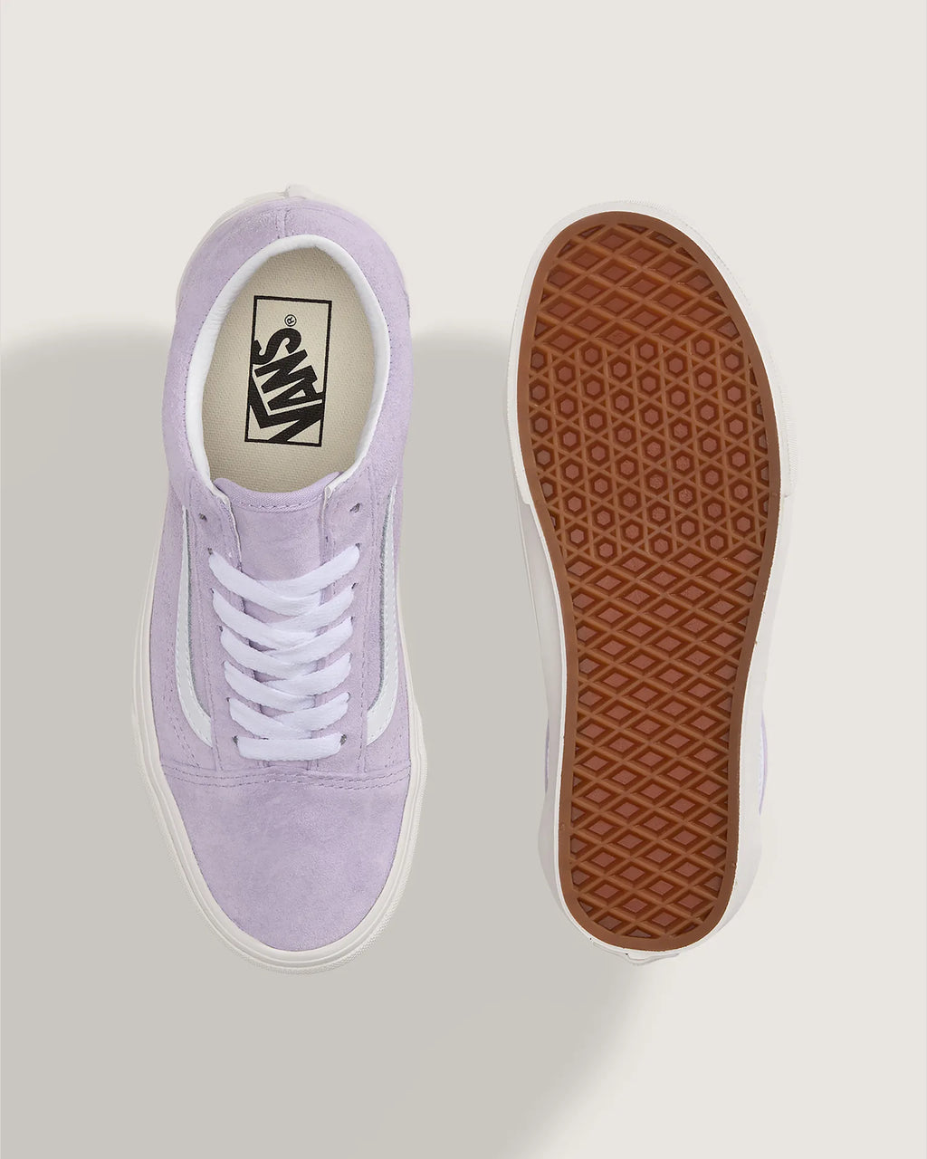 Vans Old Skool PIG SUEDE Soft Purple/Tru Cipő VN000EDYHM21 - 3