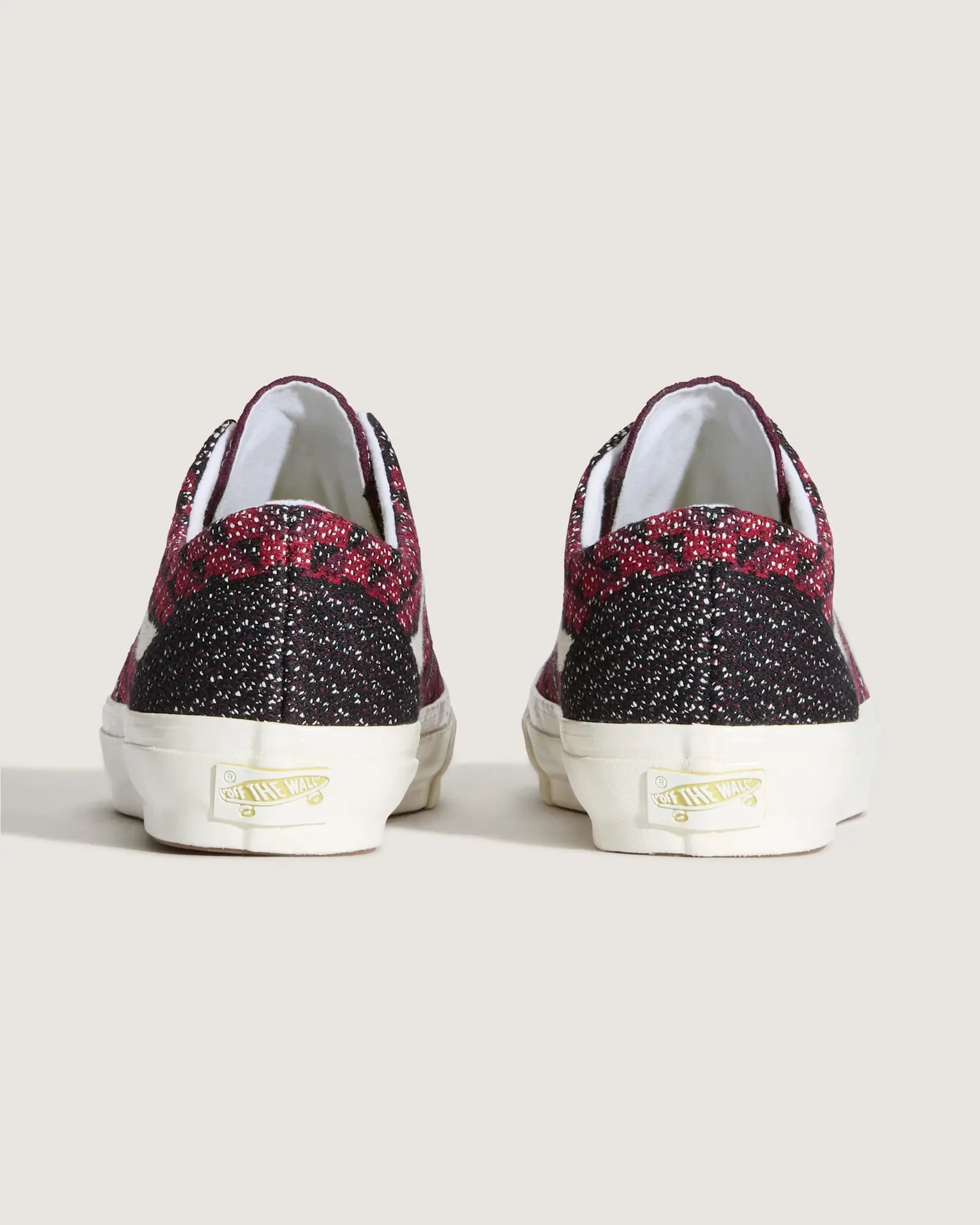 VANS LX Old Skool 36 EK GEO CHECK BORDEAUX kép 4