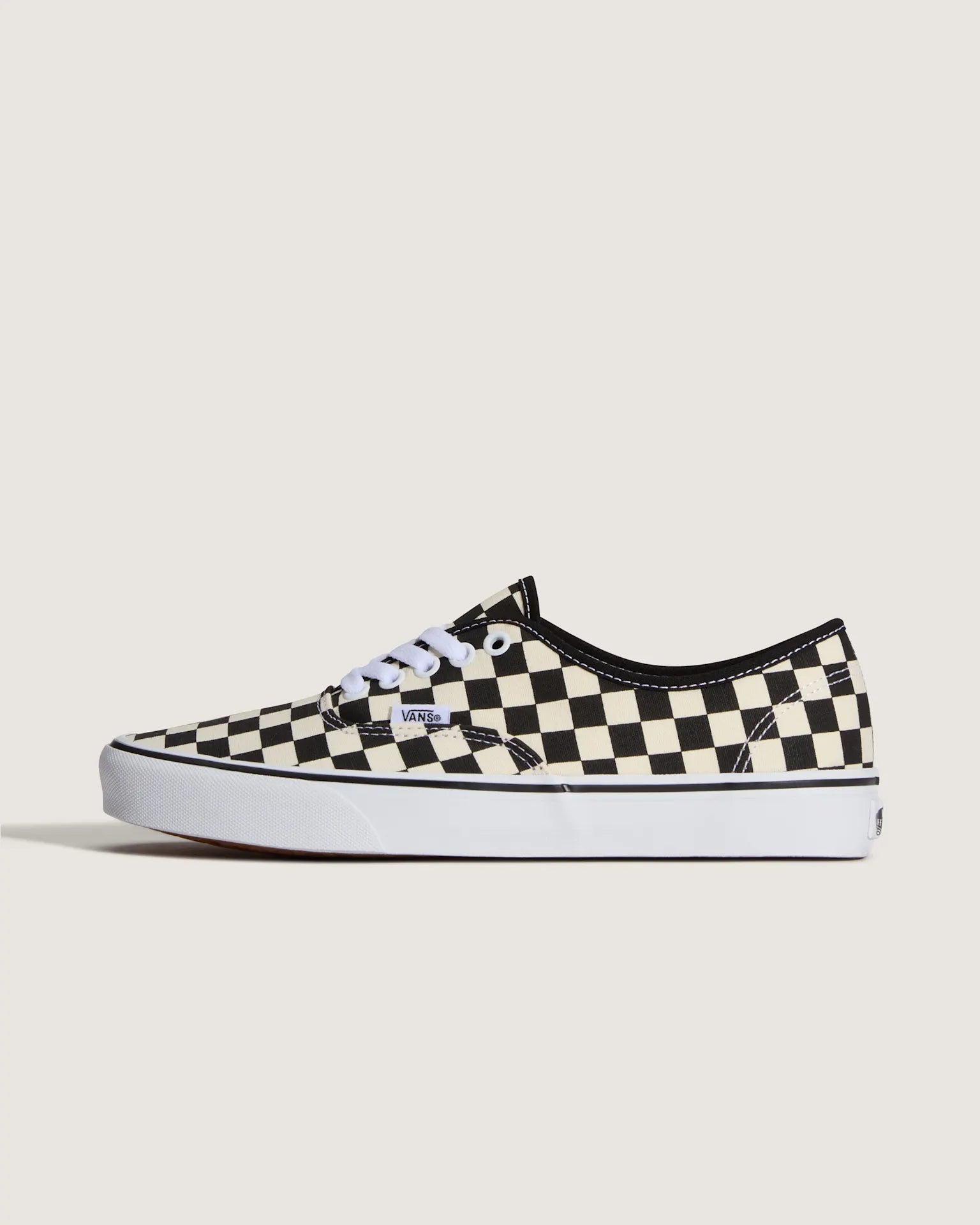 VANS Authentic PRIMARY CHECK Black/White Cipő VN000EGAY281 - 1