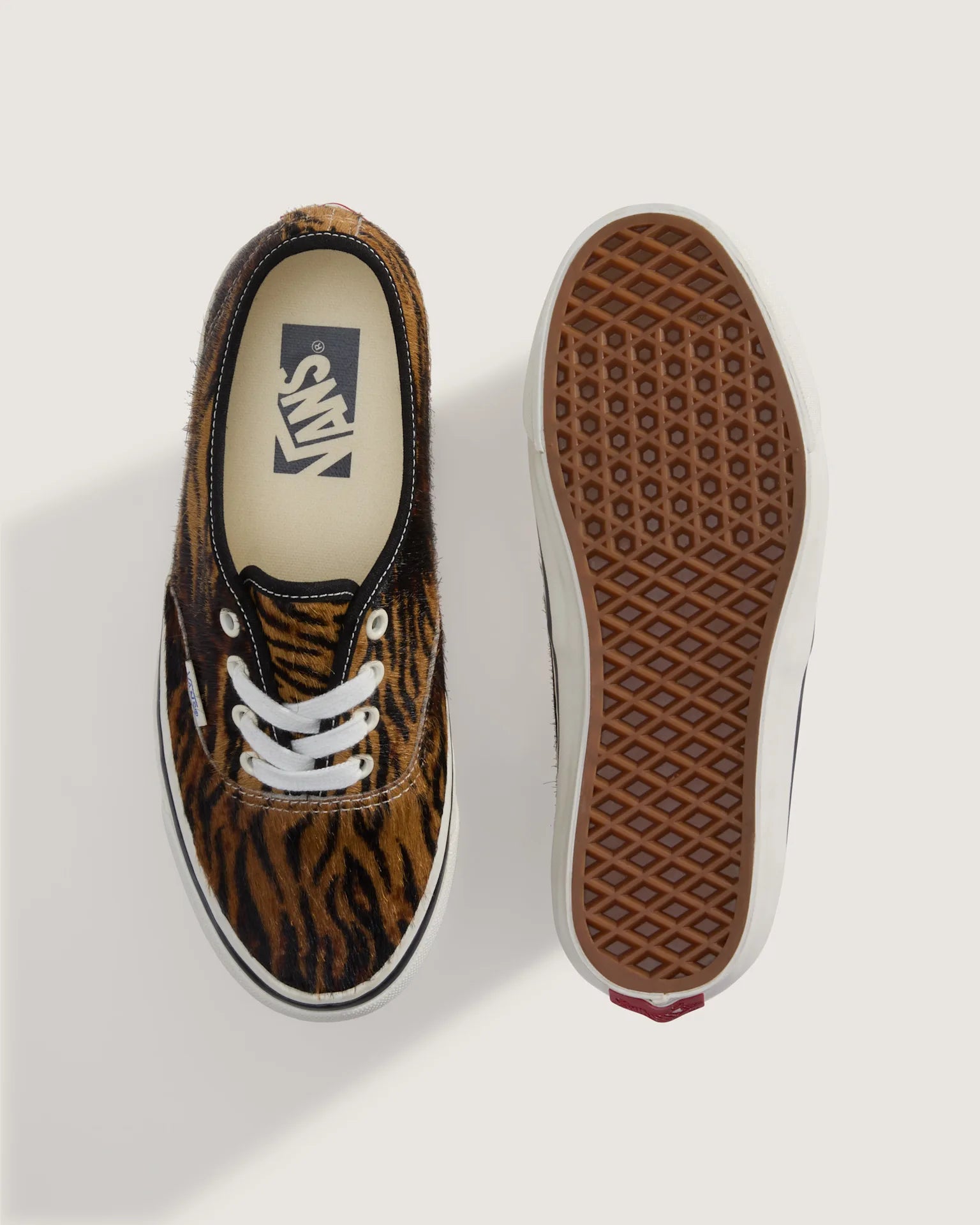 VANS LX Authentic 44 PONY HAIR Tiger/Black Cipő VN000EK49R61 - 3