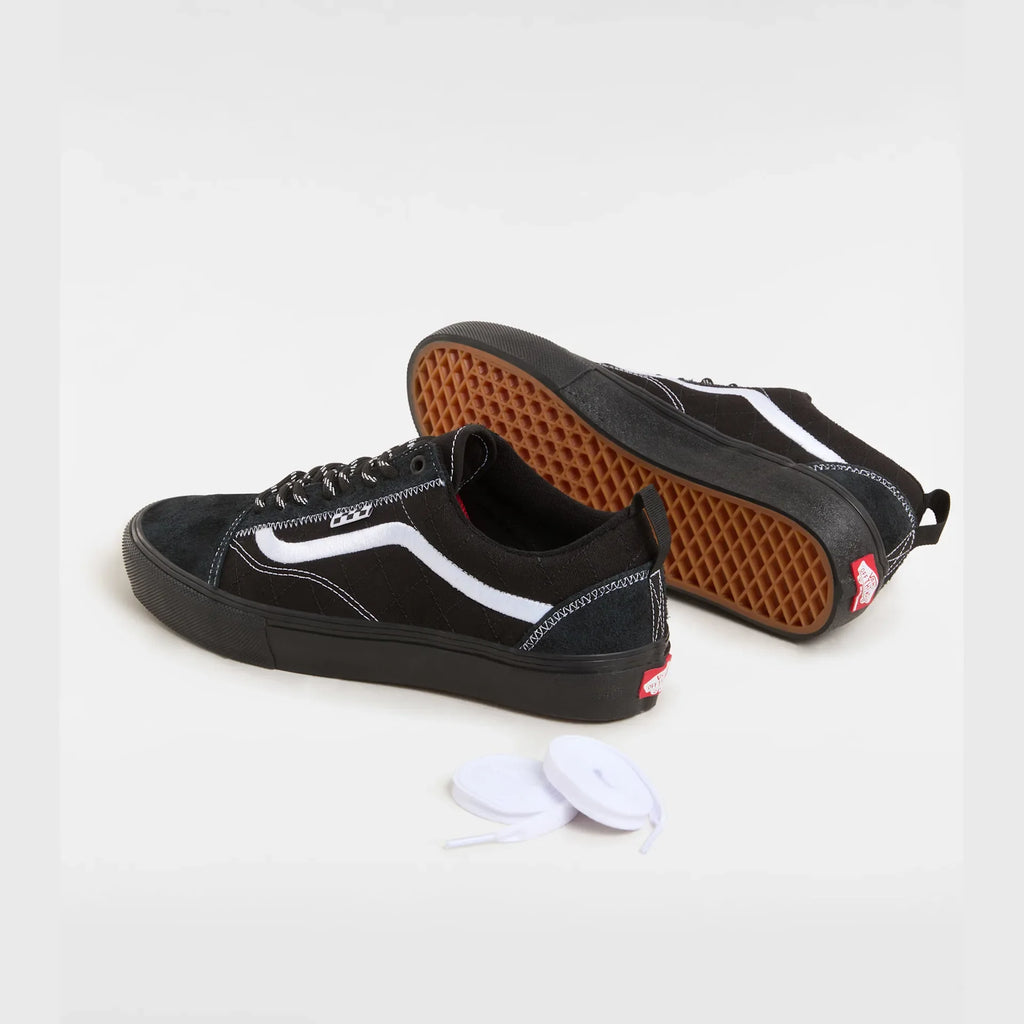 VANS Skate Old Skool Net Doobie BLACK/BLACK kép 4