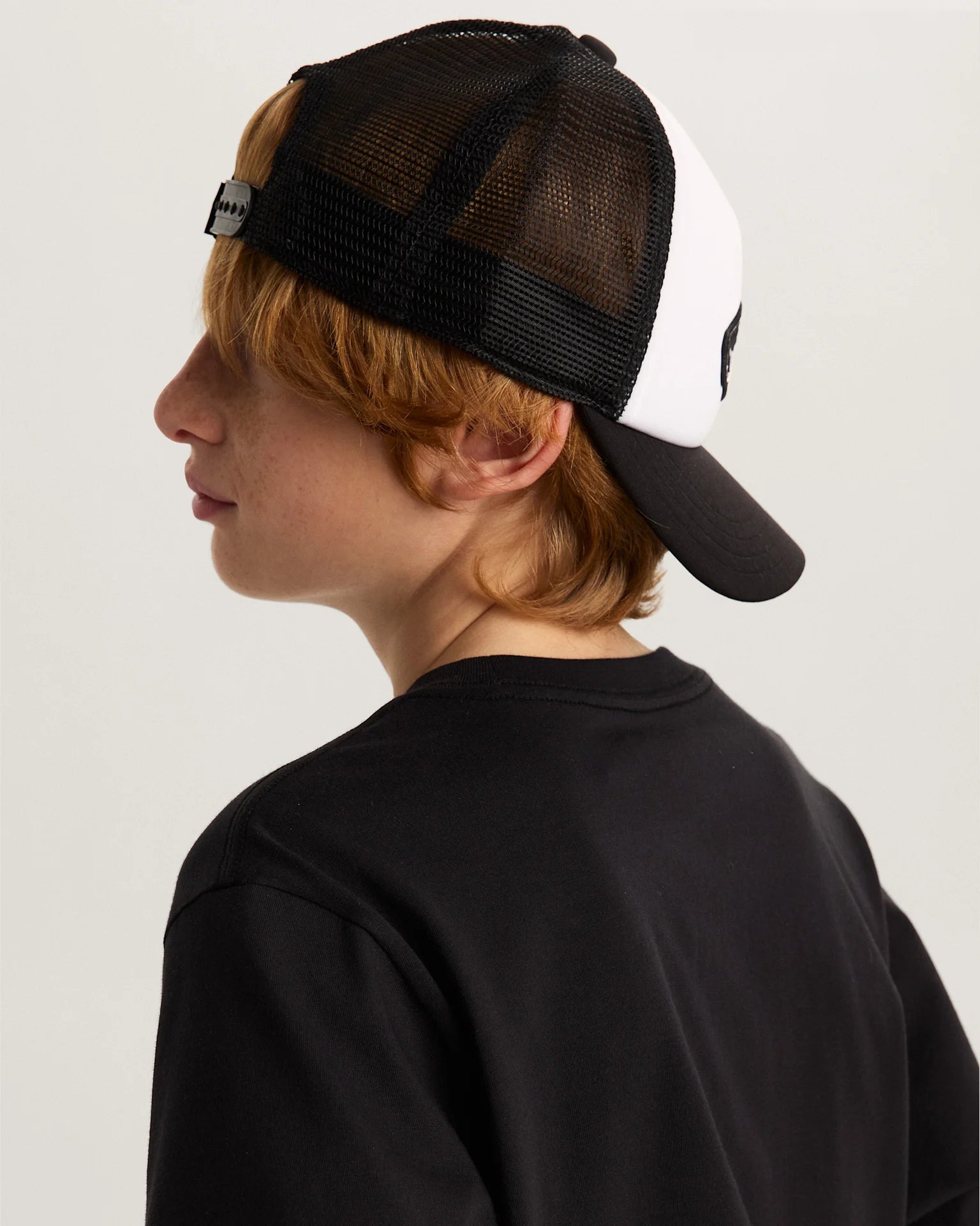 Vans Classic Patch Curved Bill Trucker Black/White VN000EY0Y281 - 4