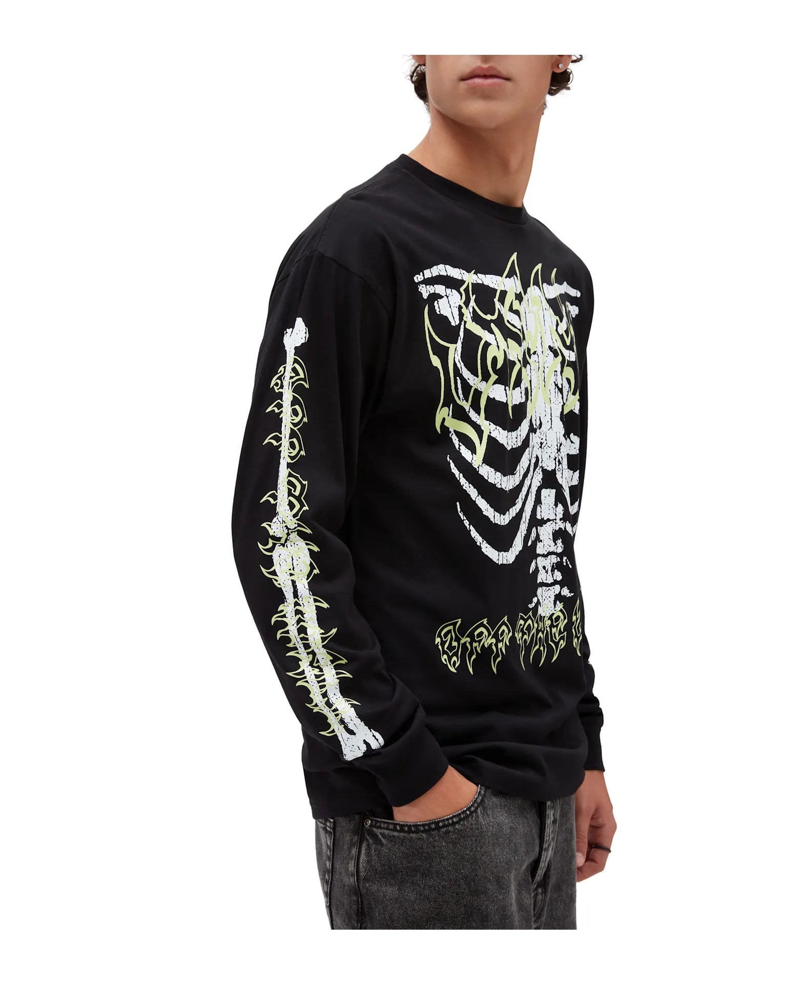 VANS HALLOWEEN LS TEE Black VN000F7RBLK1 - 4
