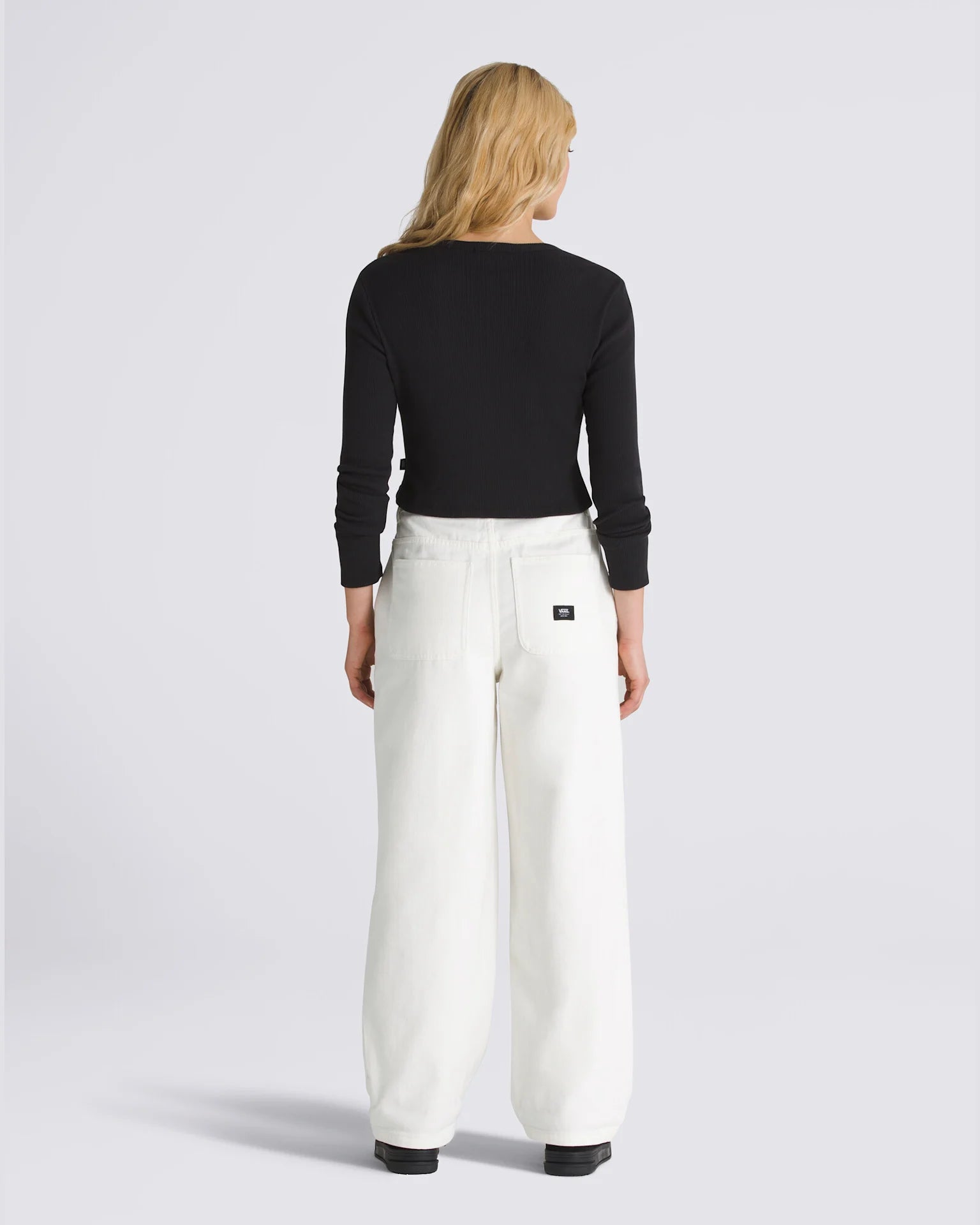 VANS Curbside Pant MARSHMALLOW Nadrág VN000FVHFS81 - 3