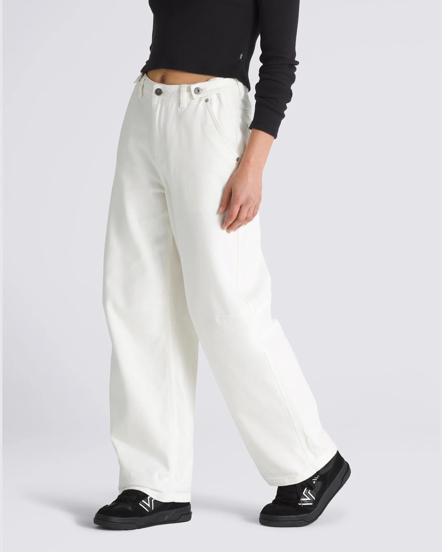 VANS Curbside Pant MARSHMALLOW Nadrág VN000FVHFS81 - 4