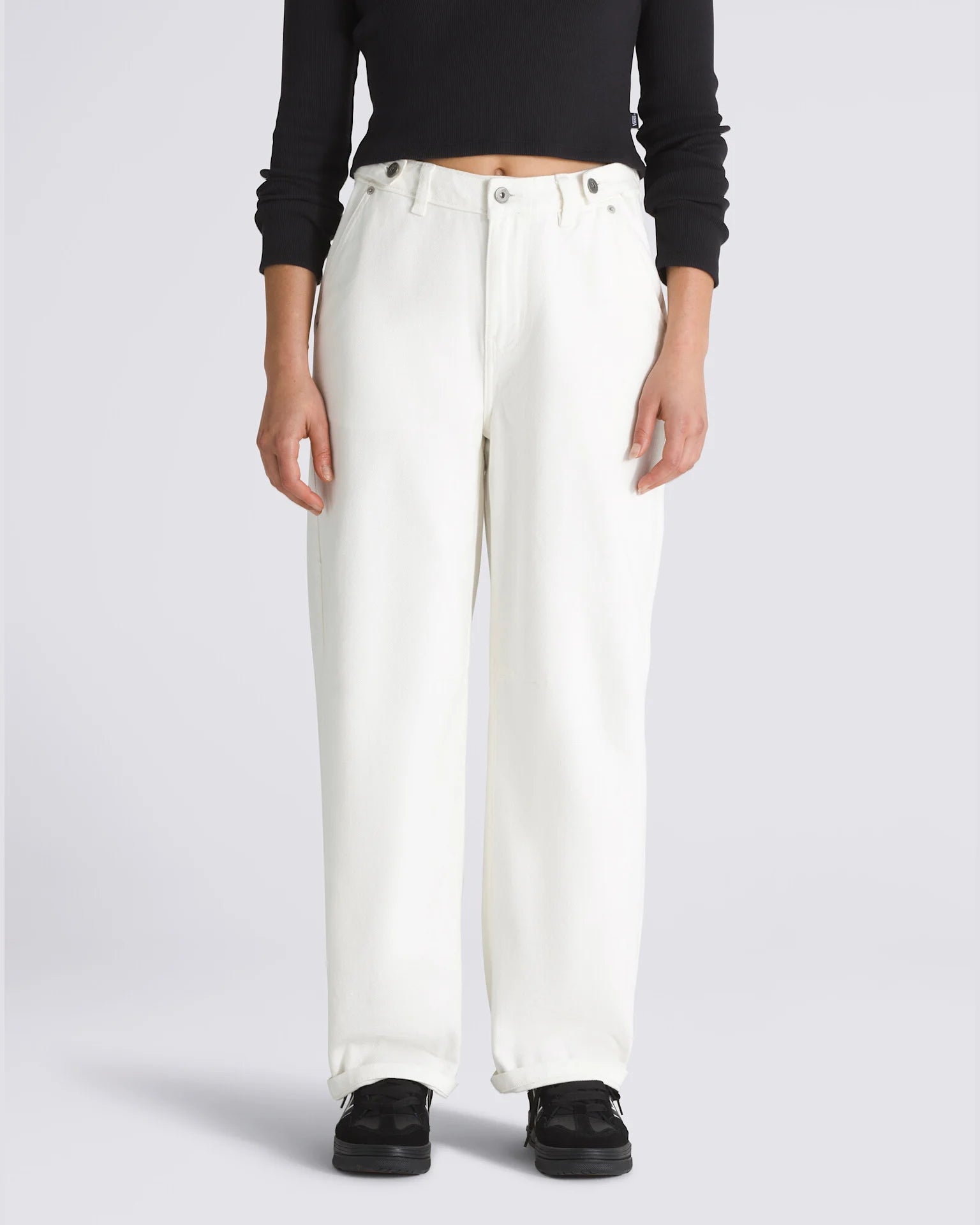 VANS Curbside Pant MARSHMALLOW Nadrág VN000FVHFS81 - 1