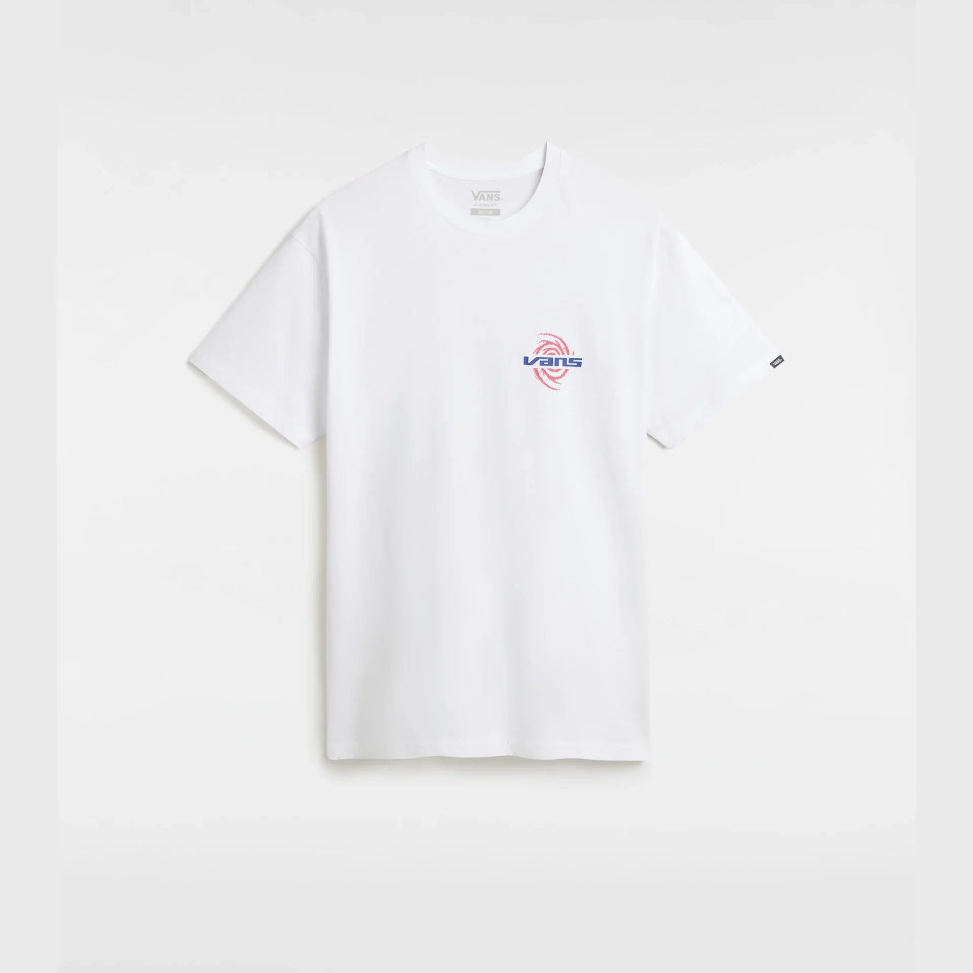 VANS WORMHOLE WARPED SS TEE White kép 1