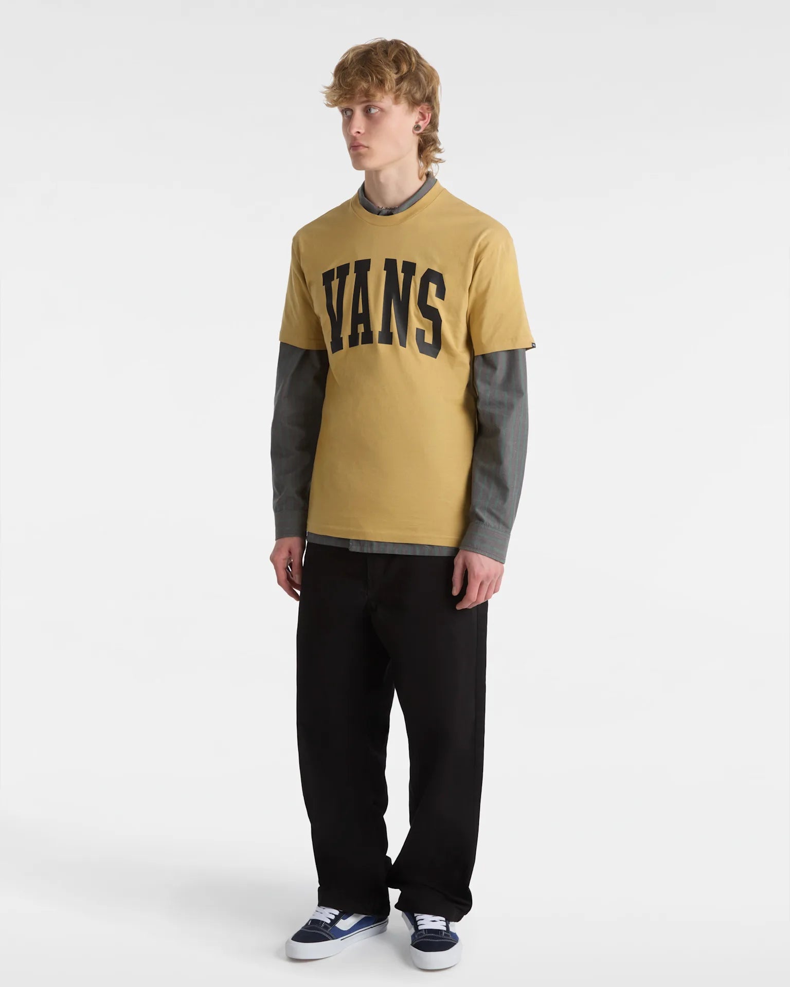 VANS VANS ARCHED SS TEE ANTELOPE Póló VN000G475QJ1 - 6