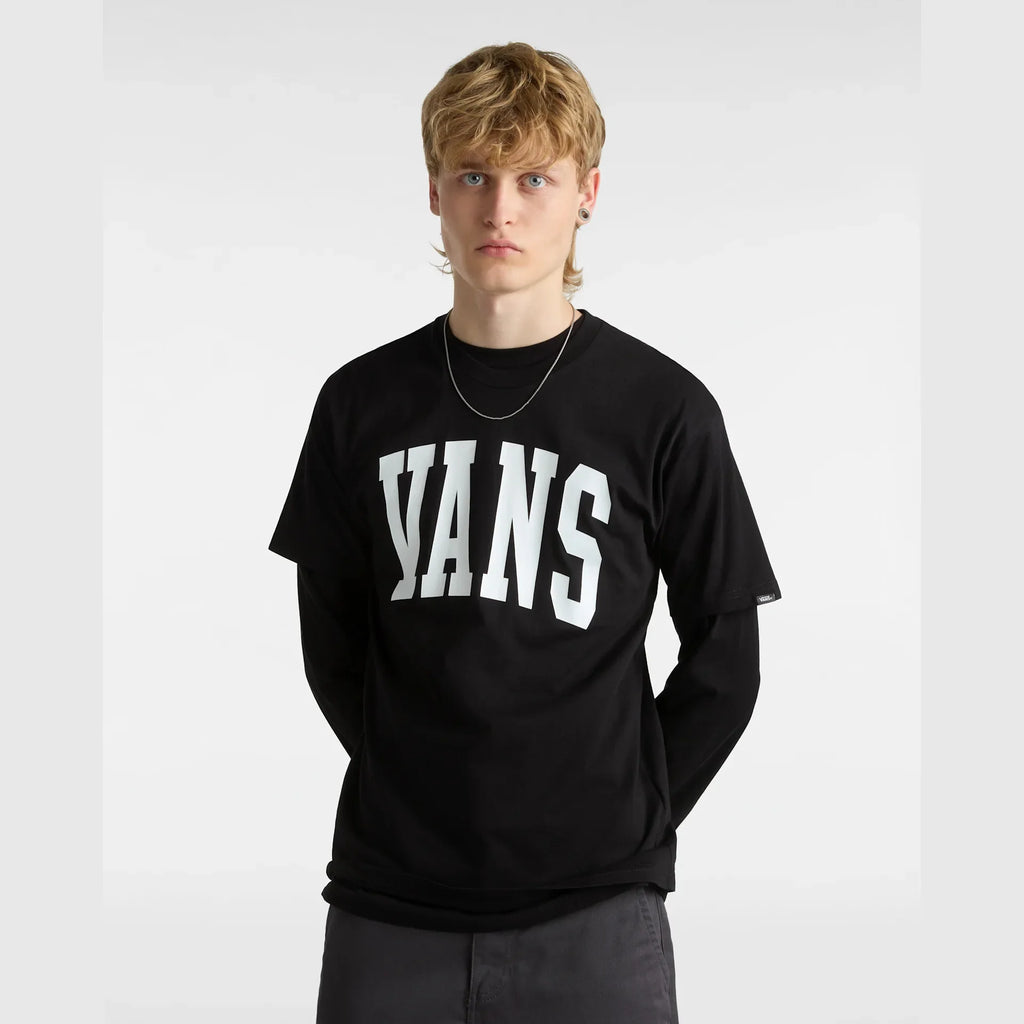 VANS VANS ARCHED SS TEE Black kép 3