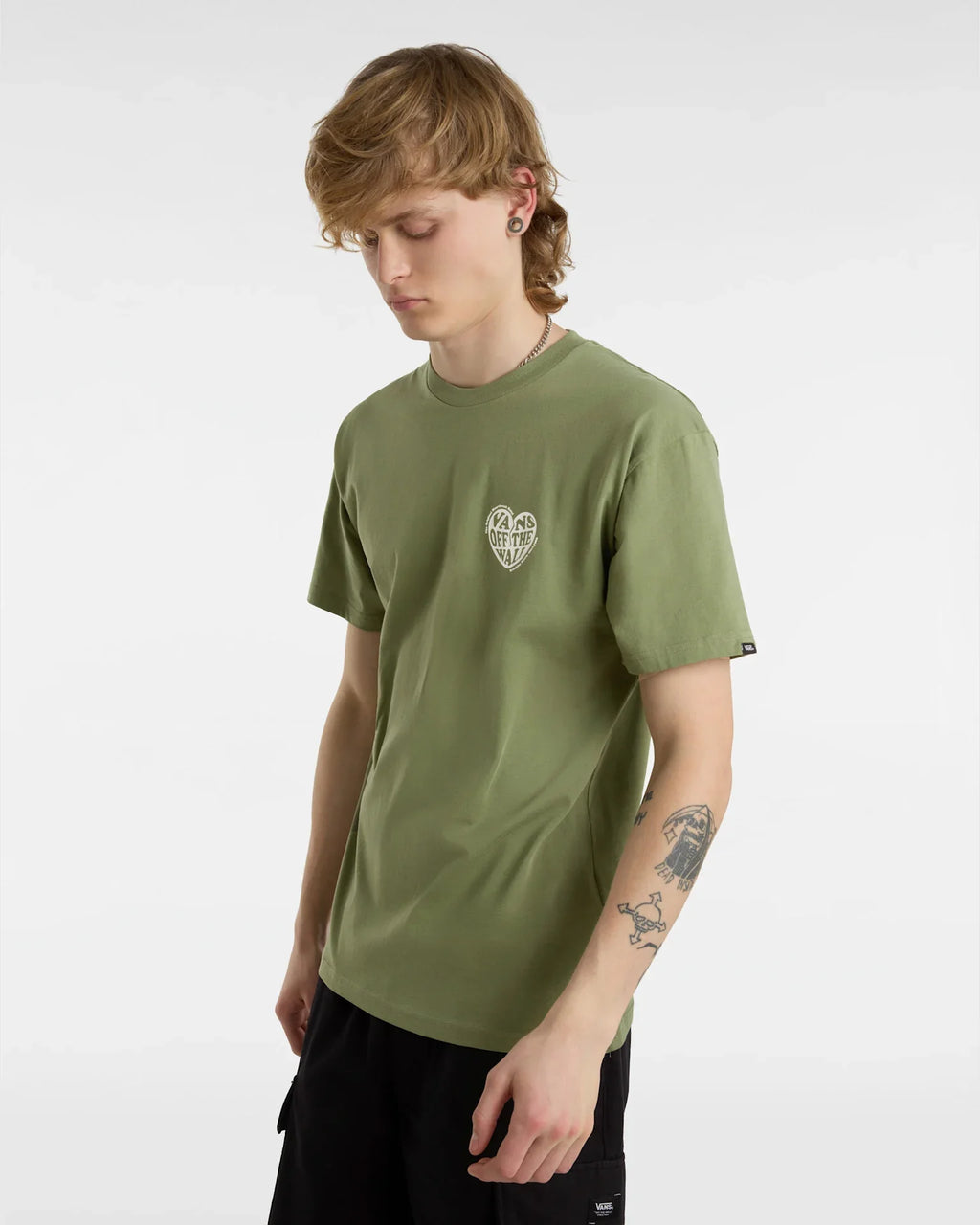 VANS NO PLAYERS SS TEE olivine VN000G5GAMB1 - 3