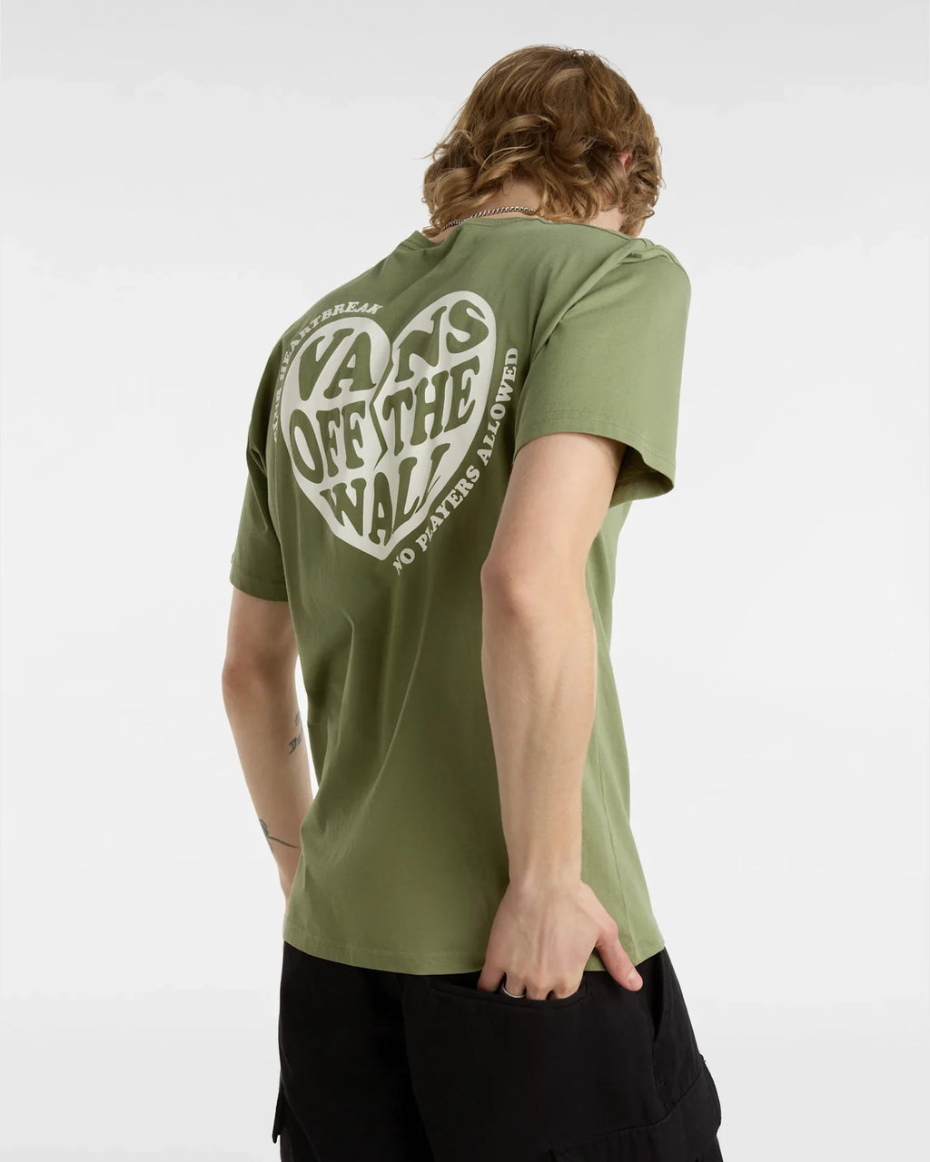 VANS NO PLAYERS SS TEE olivine VN000G5GAMB1 - 4