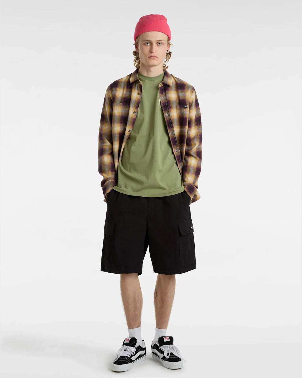 VANS NO PLAYERS SS TEE olivine VN000G5GAMB1 - 5