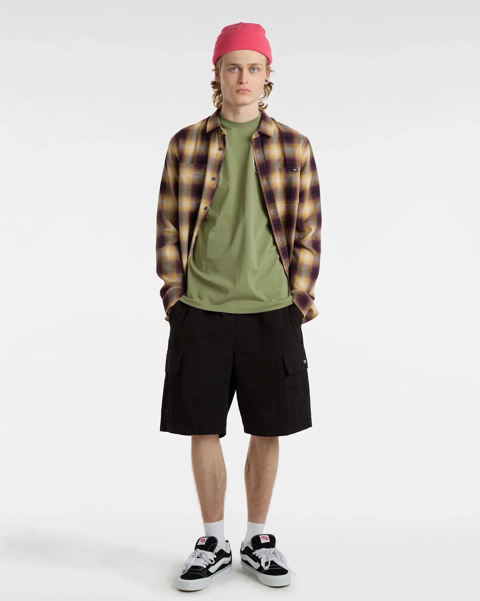 VANS NO PLAYERS SS TEE olivine VN000G5GAMB1 - 5