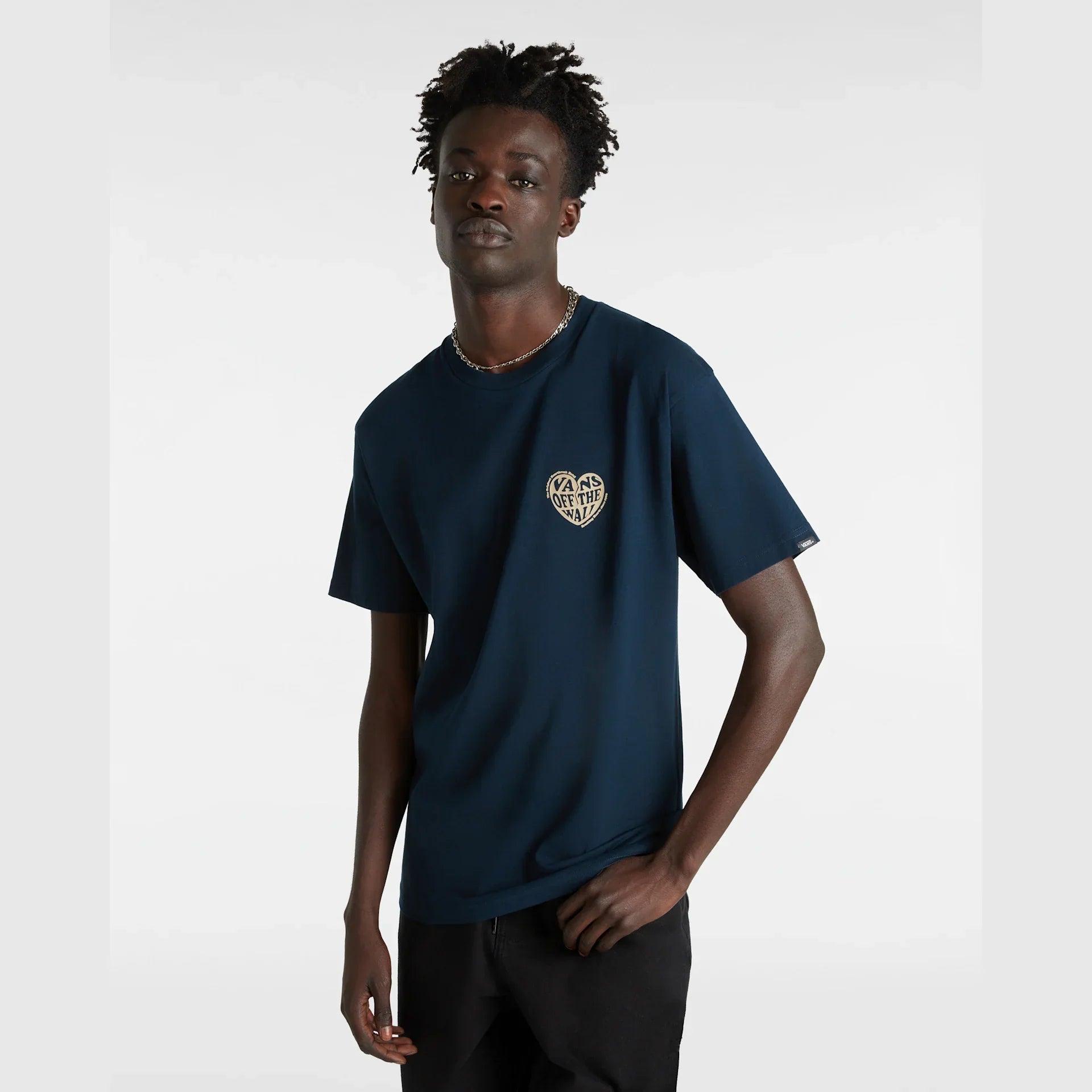 VANS NO PLAYERS SS TEE Navy kép 3