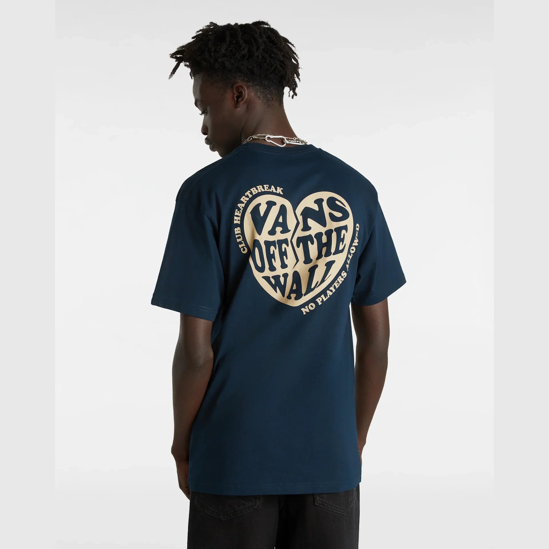 VANS NO PLAYERS SS TEE Navy kép 4