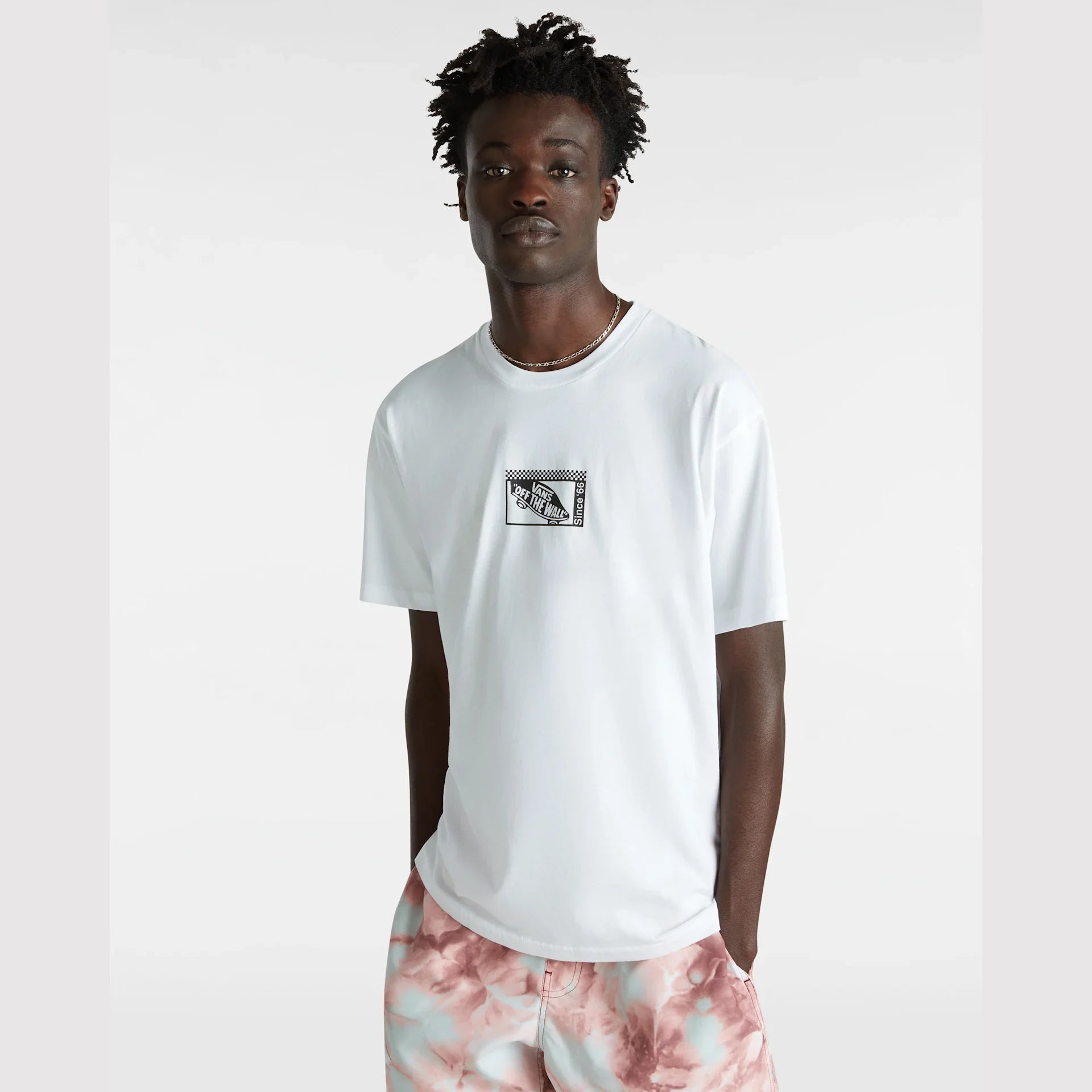 VANS TECH BOX SS TEE White kép 3