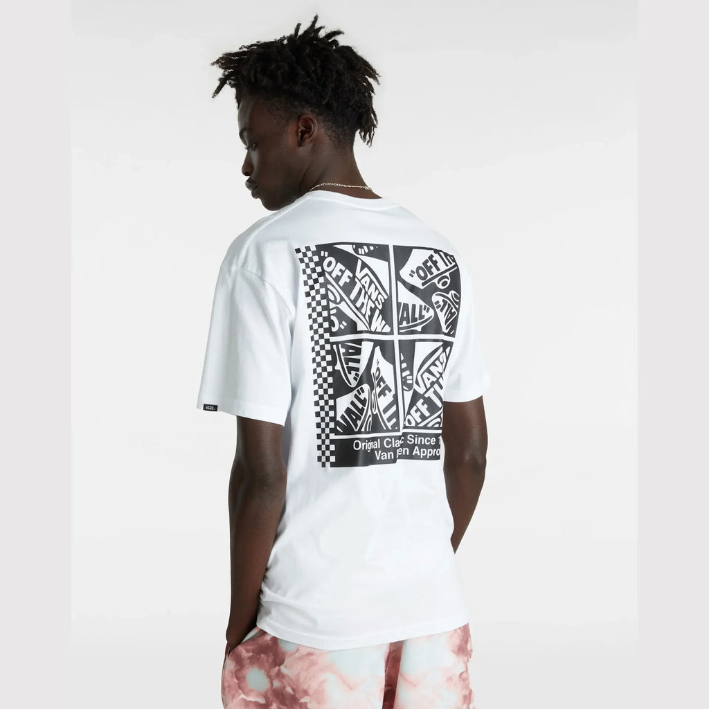 VANS TECH BOX SS TEE White kép 4