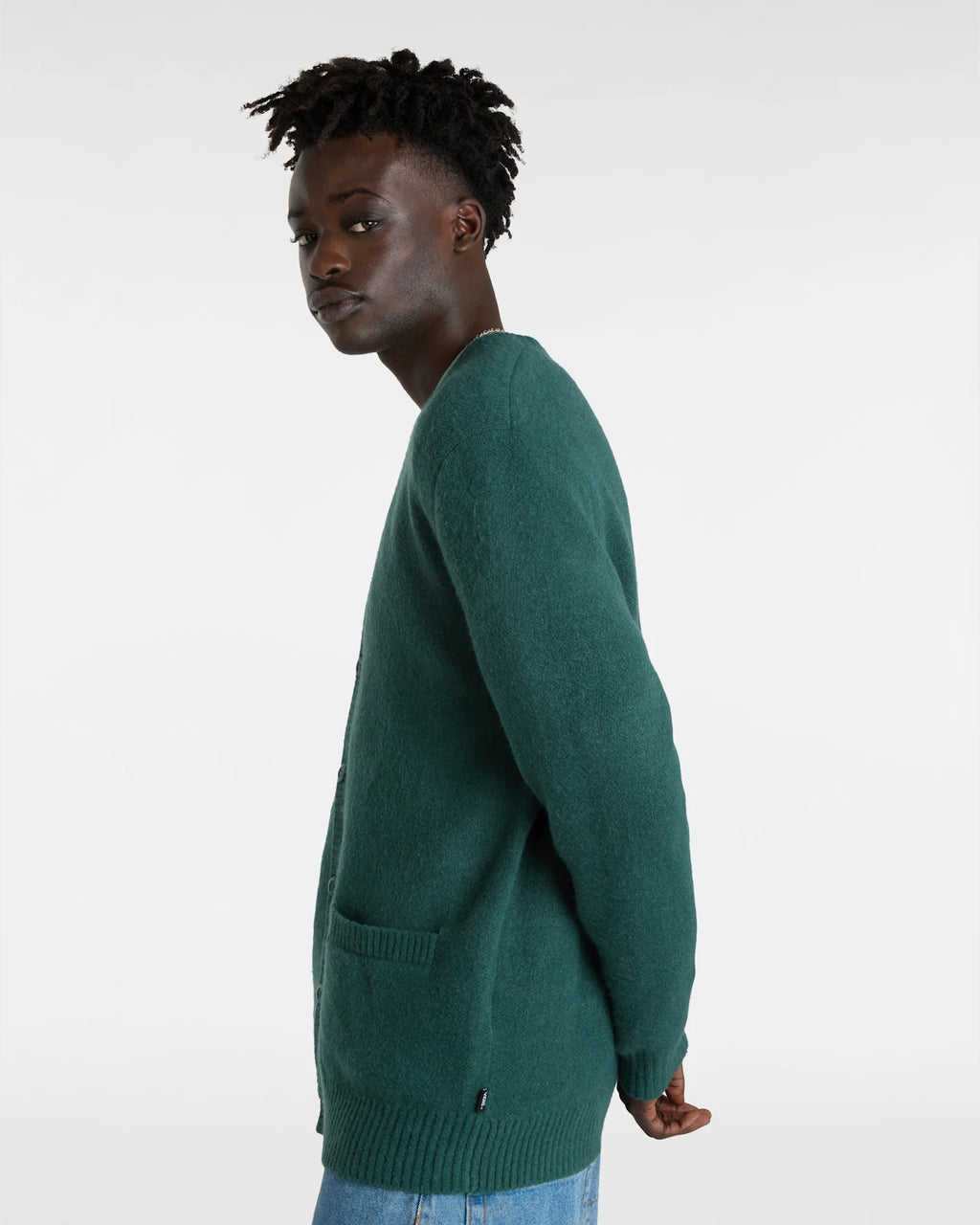 VANS HAVENWOOD CARDIGAN BISTRO GREEN Pulóver VN000G6MBDX1 - 5