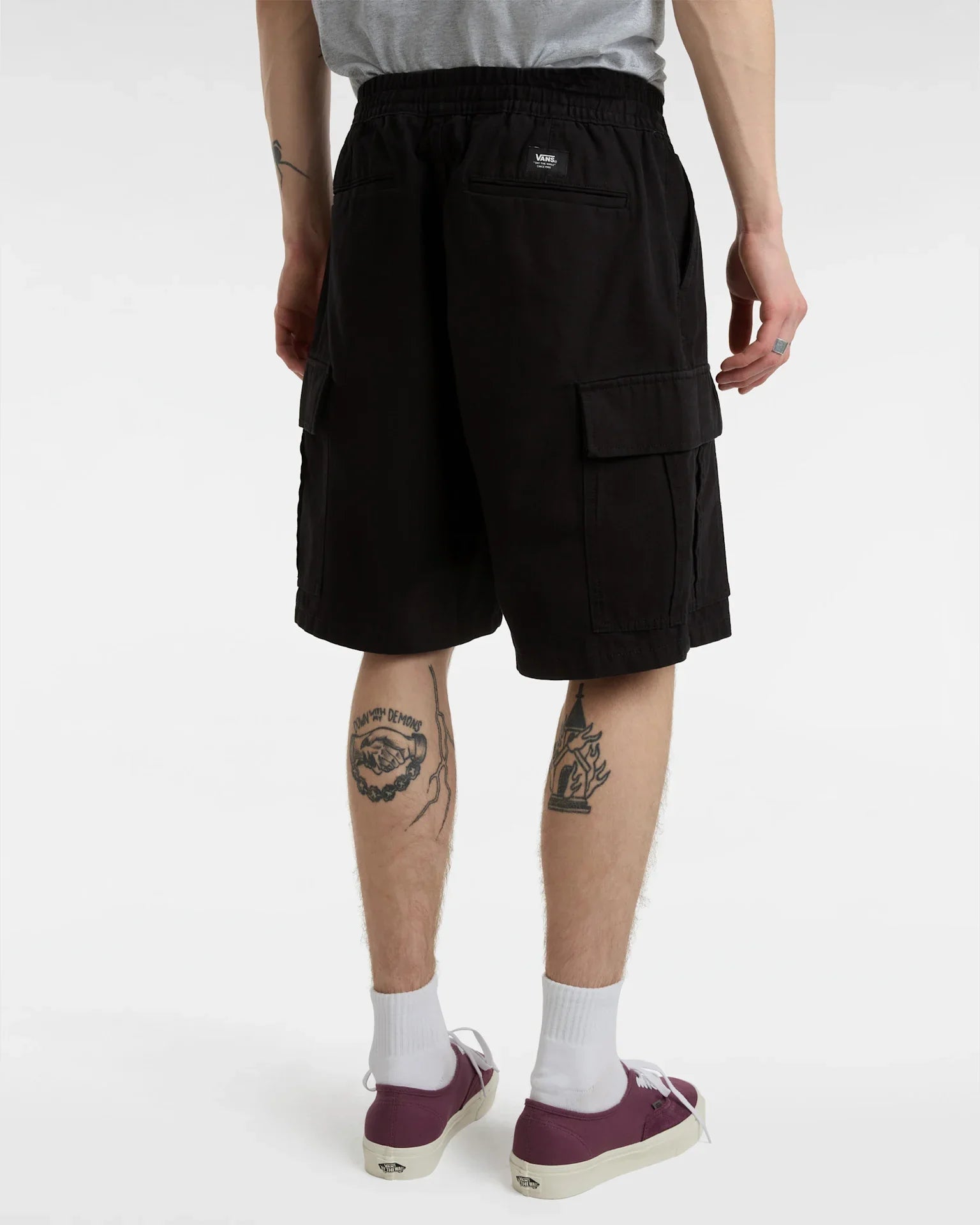VANS RANGE CARGO LOOSE SHORT Black kép 4