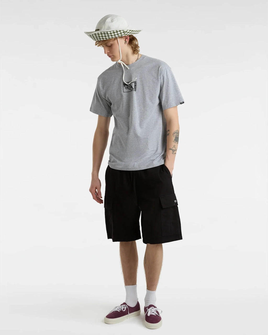 VANS RANGE CARGO LOOSE SHORT Black kép 6