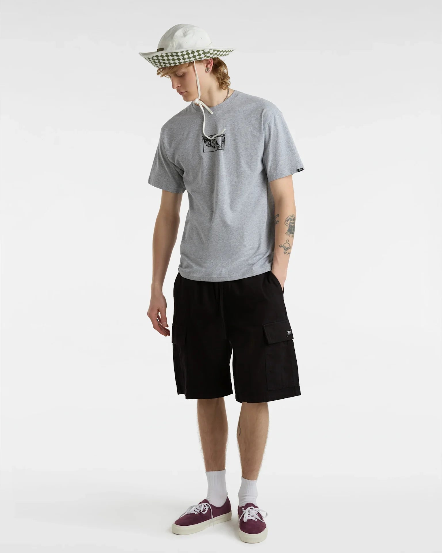 VANS RANGE CARGO LOOSE SHORT Black kép 6