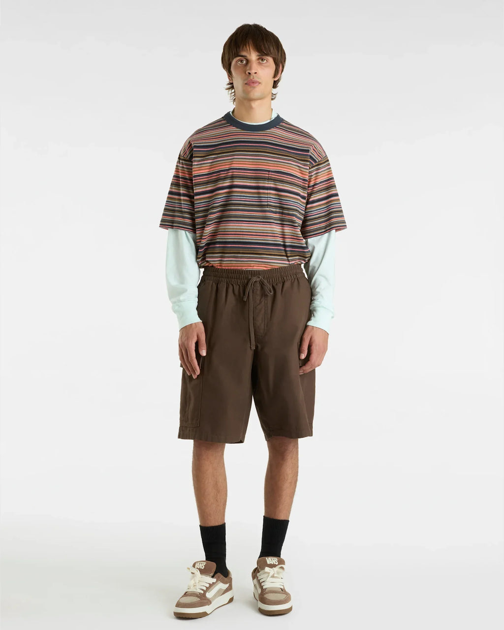 VANS RANGE CARGO LOOSE SHORT TURKISH COFFEE kép 6