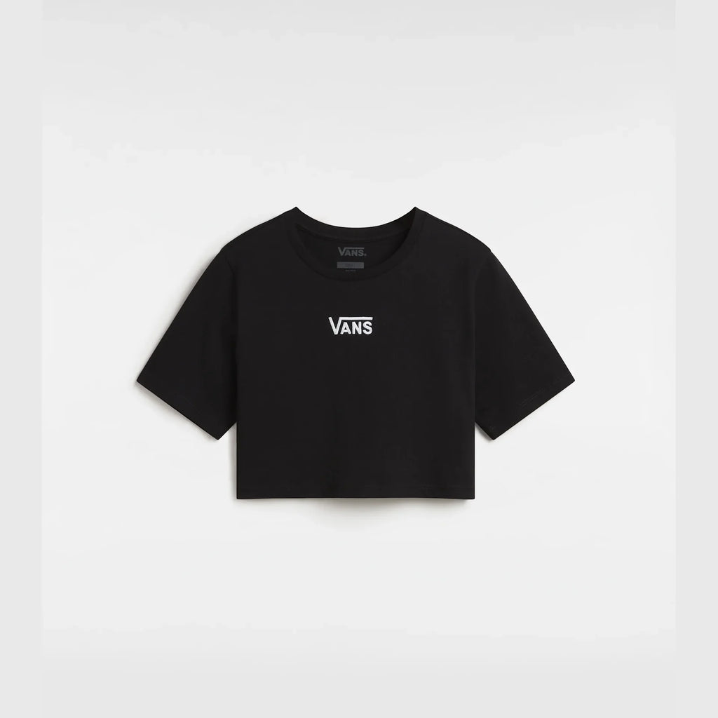 VANS Flying V Crew Crop II Black Póló kép 1