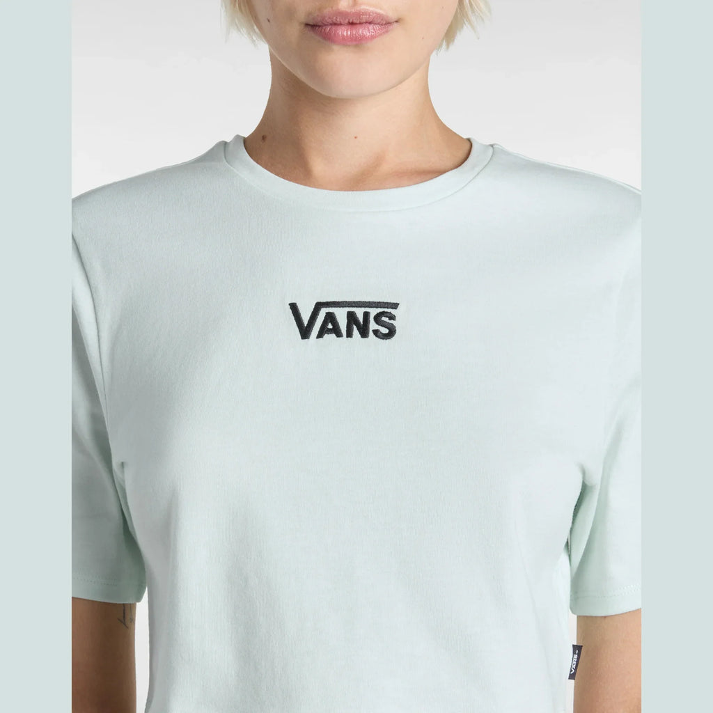 VANS Flying V Crew Crop II HINT OF MINT Póló kép 6